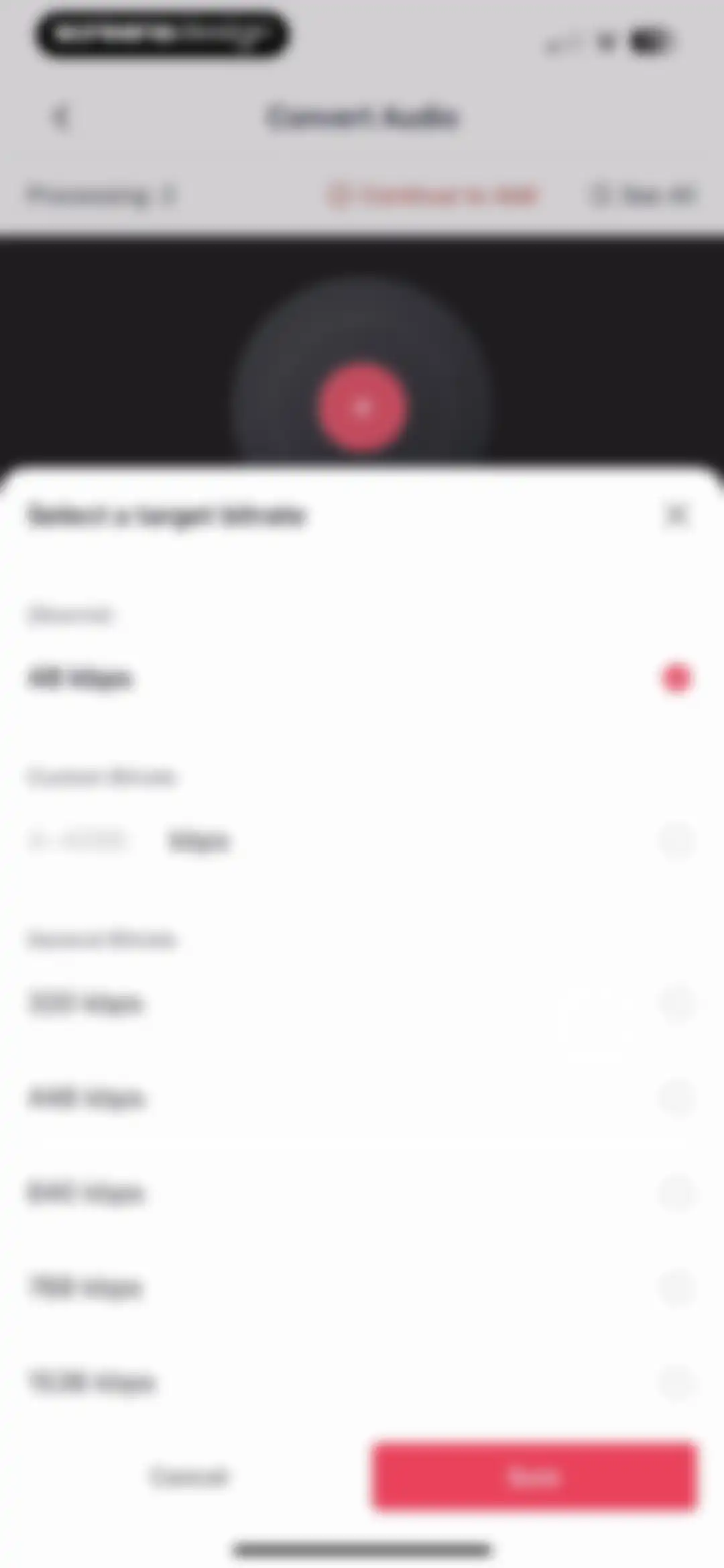 Audio Editor: MP3 Converter screen 53