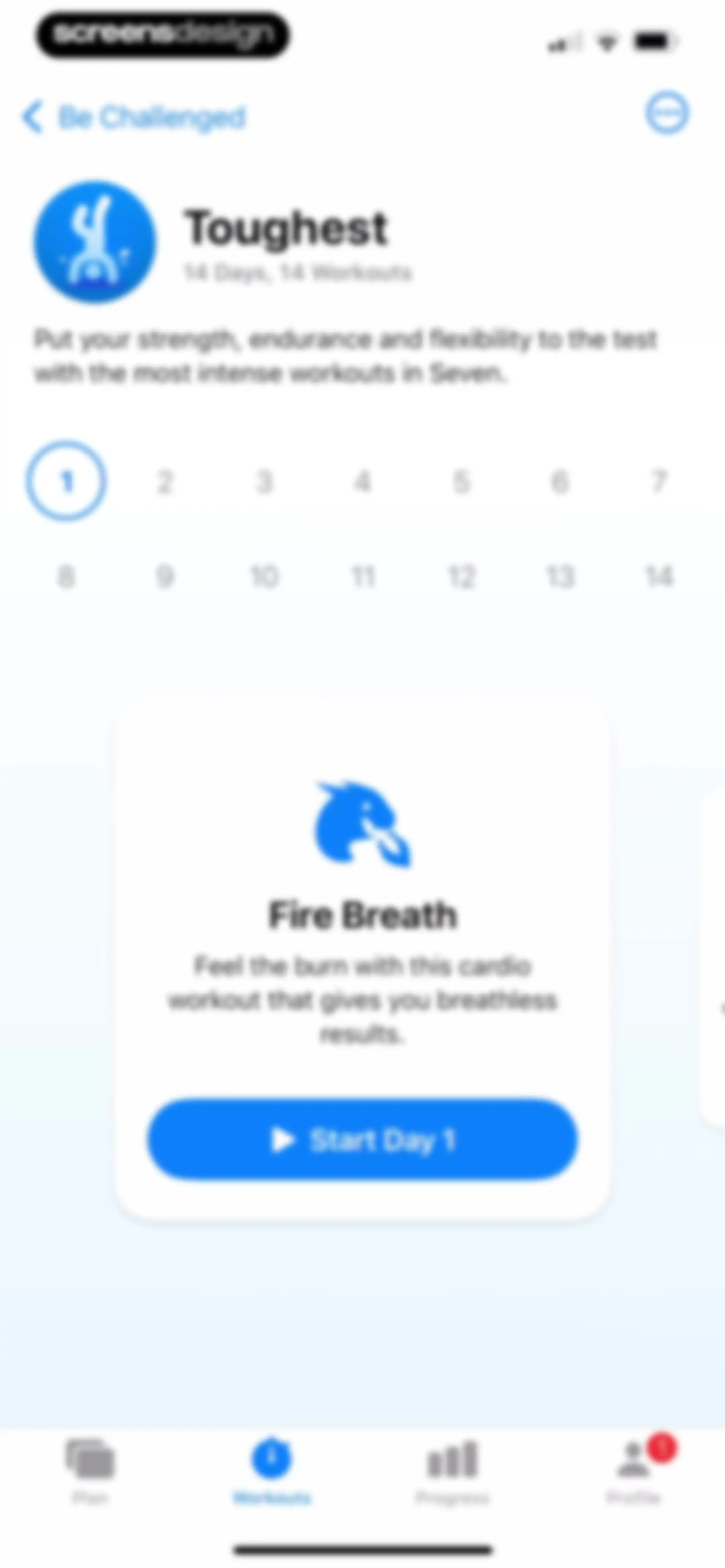 Seven: 7 Minute Workout screen 82