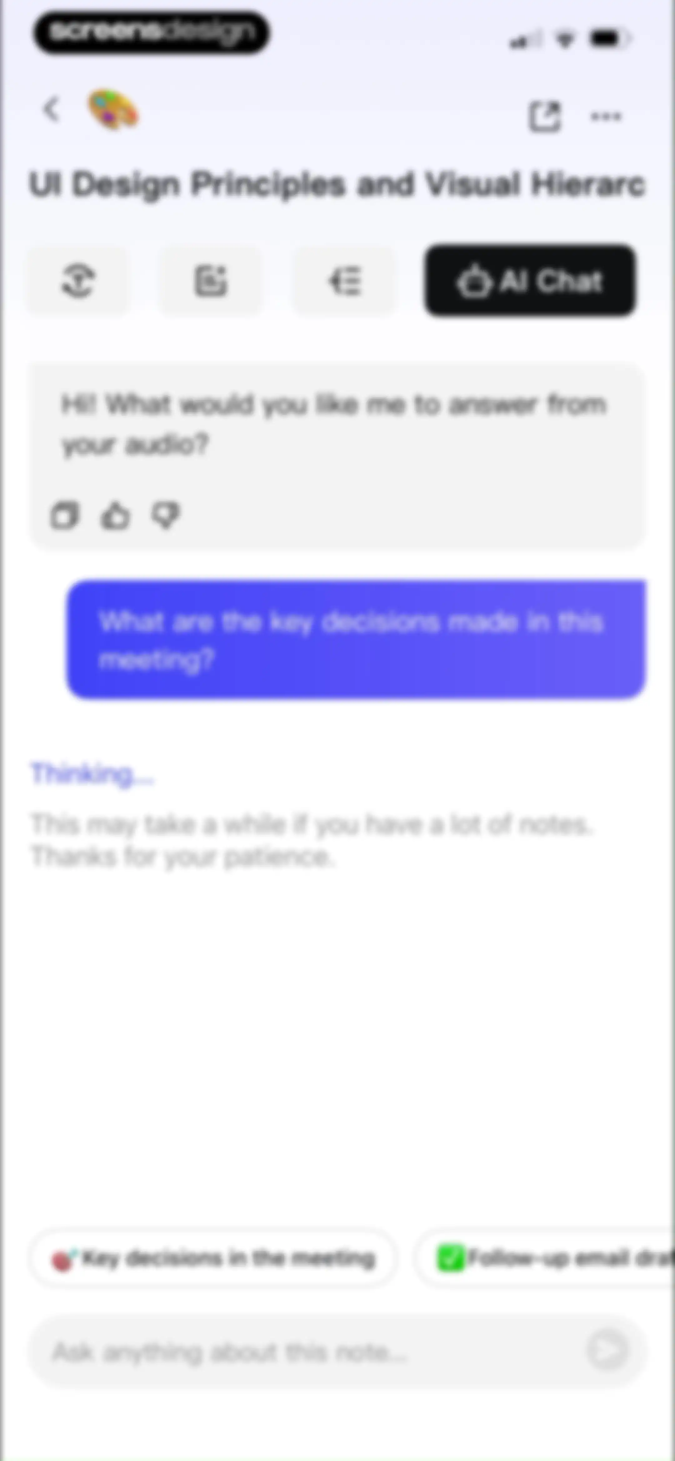 HiNoter - AI Note Taker screen 40