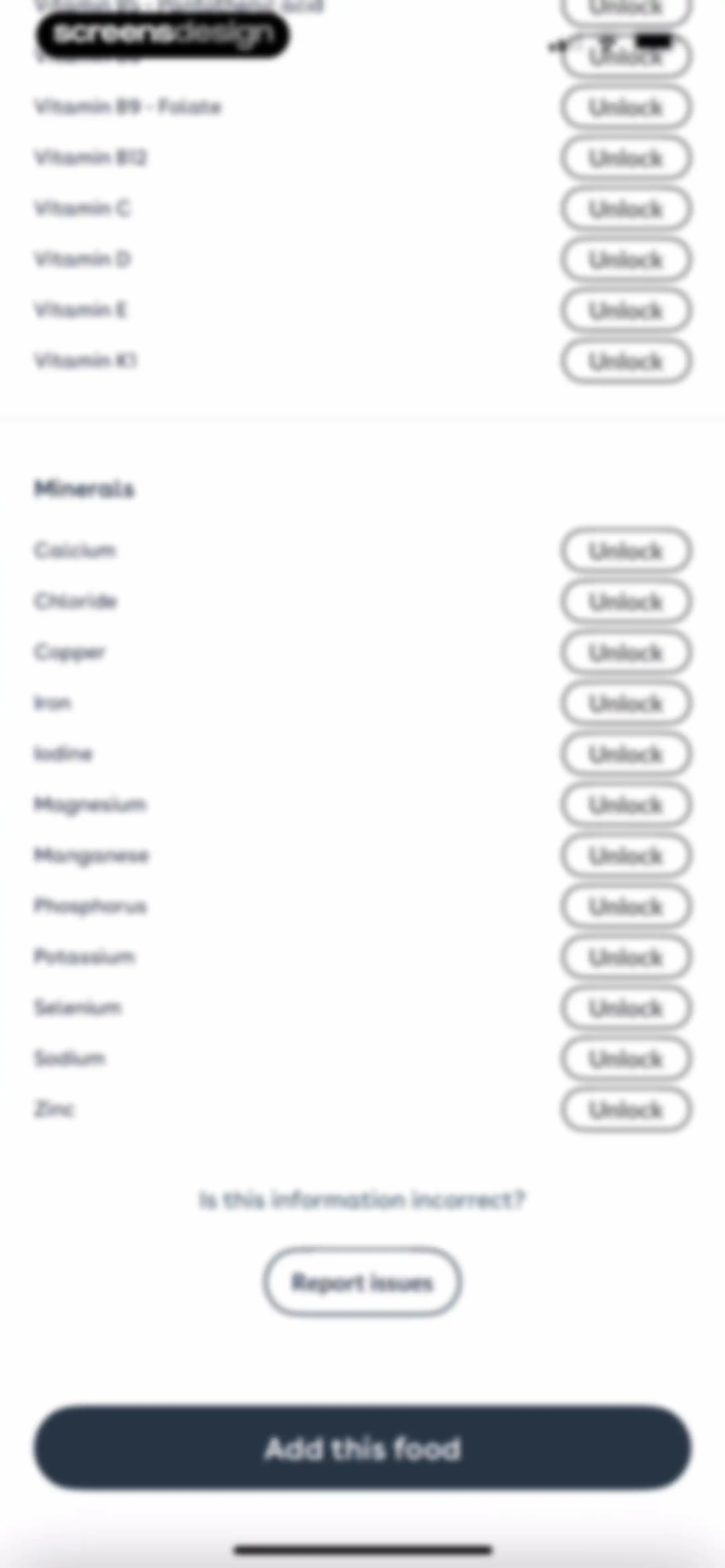 Foodvisor - AI Calorie Counter screen 107