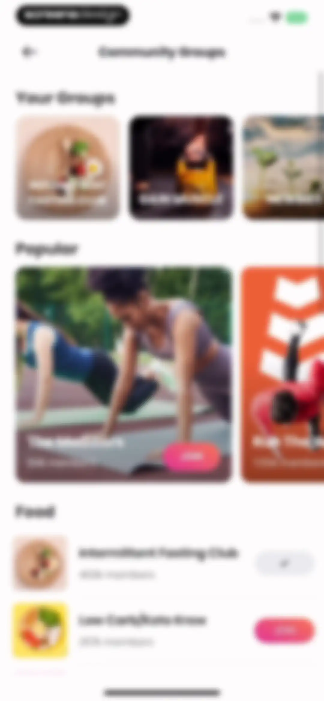 FitOn Workouts & Fitness Plans screen 69