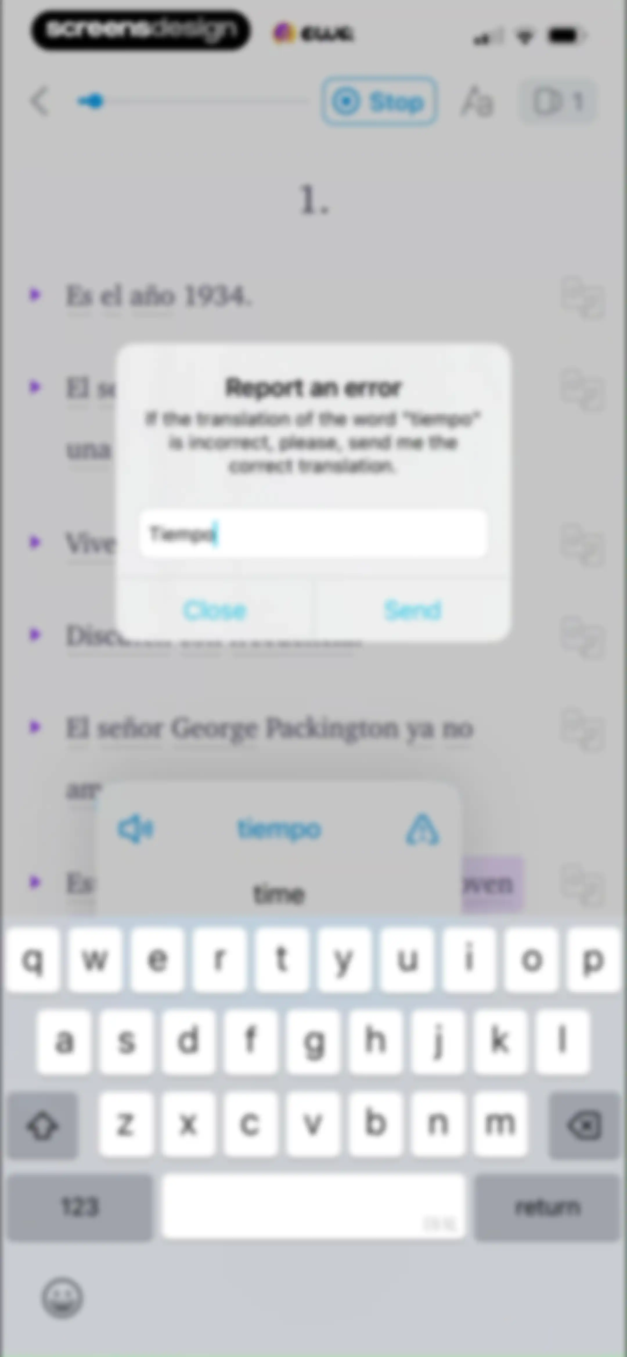 EWA: Learn Languages screen 51