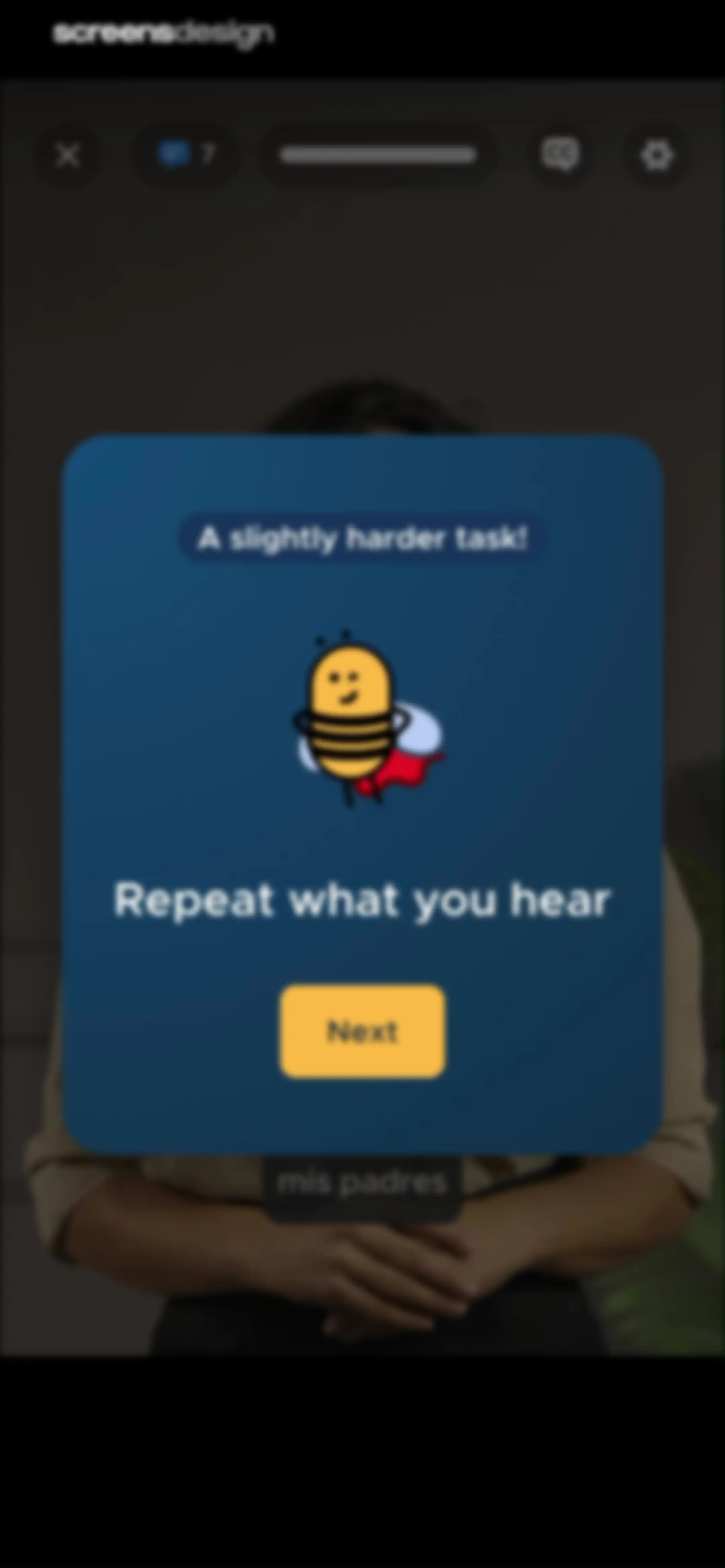 BeeSpeaker Learn English screen 51