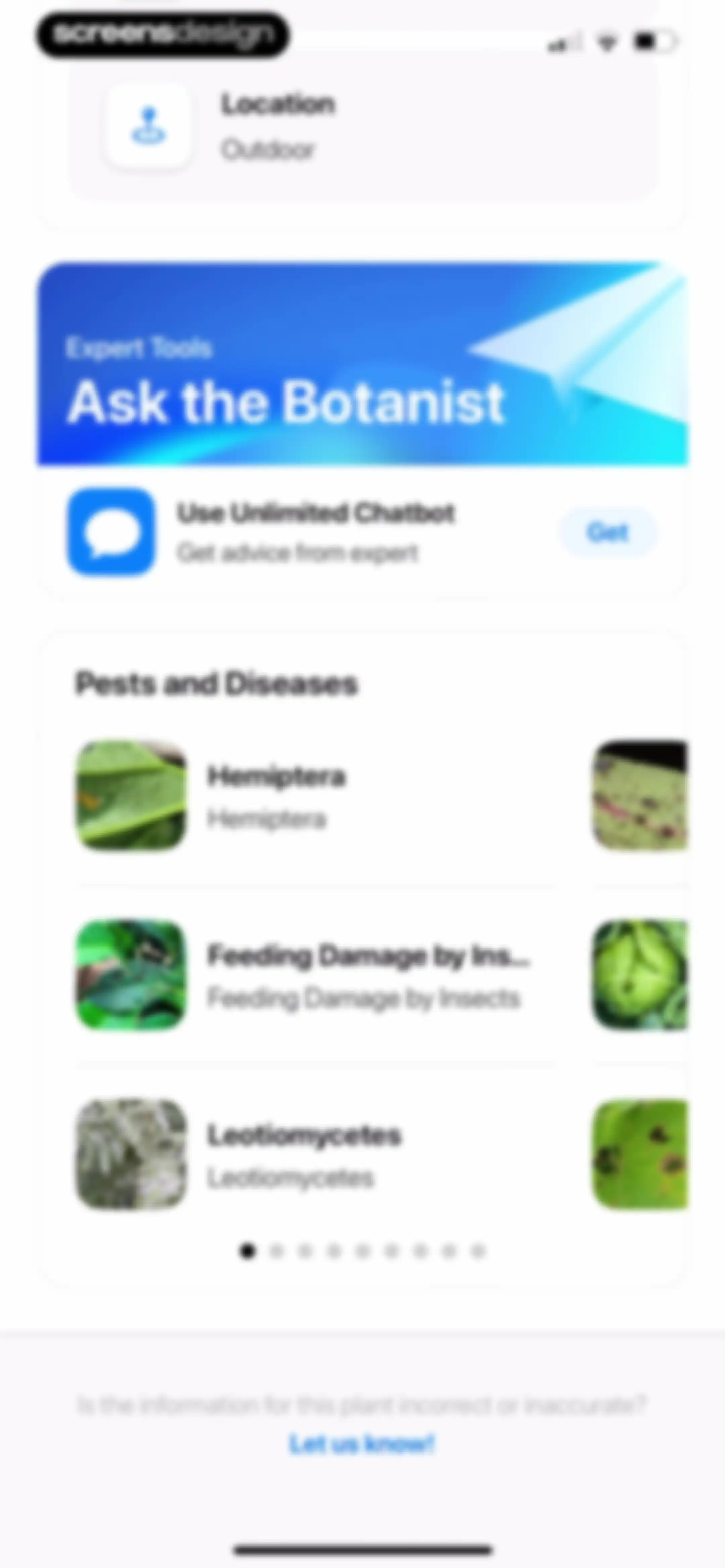Plant App: Plant Identifier screen 96