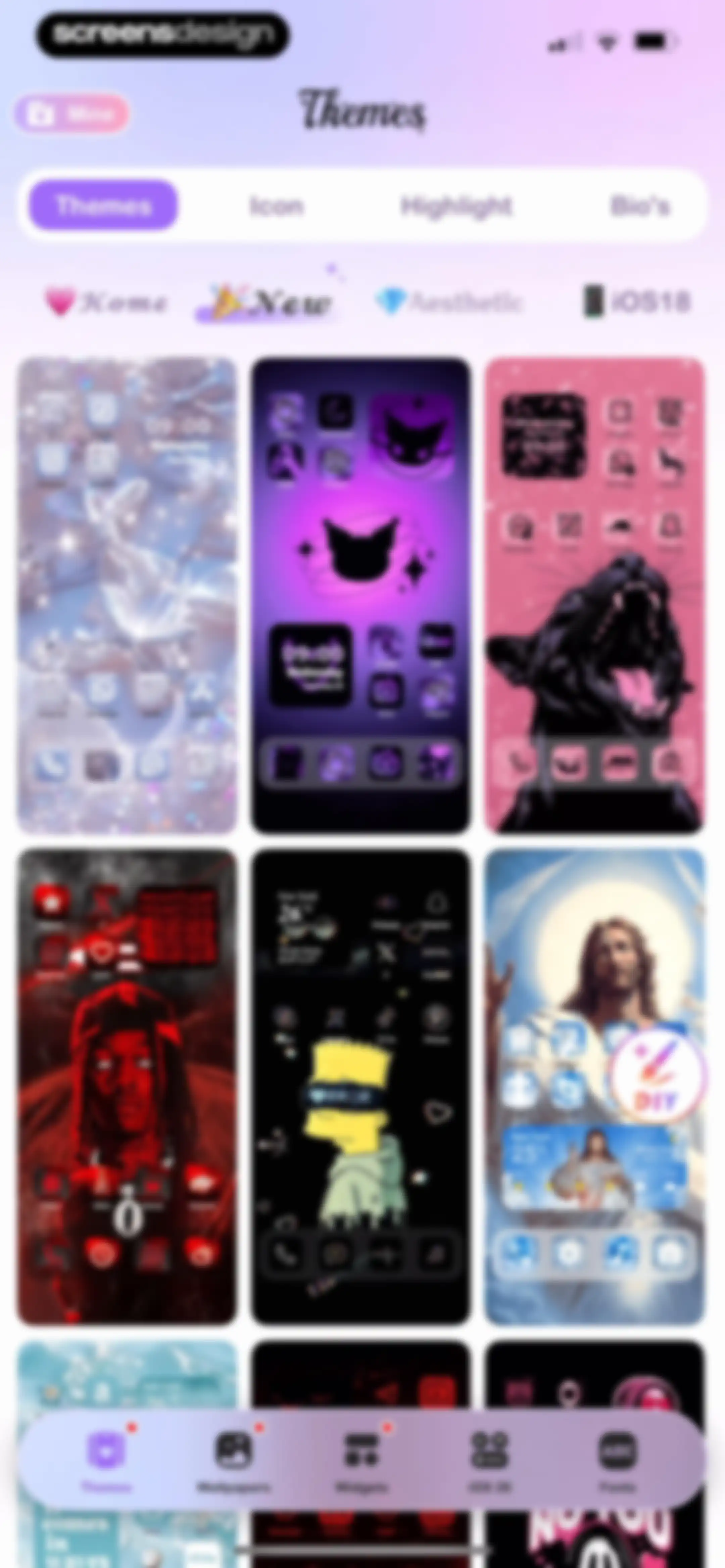 Cool Themes & Fonts: Cute Text screen 25