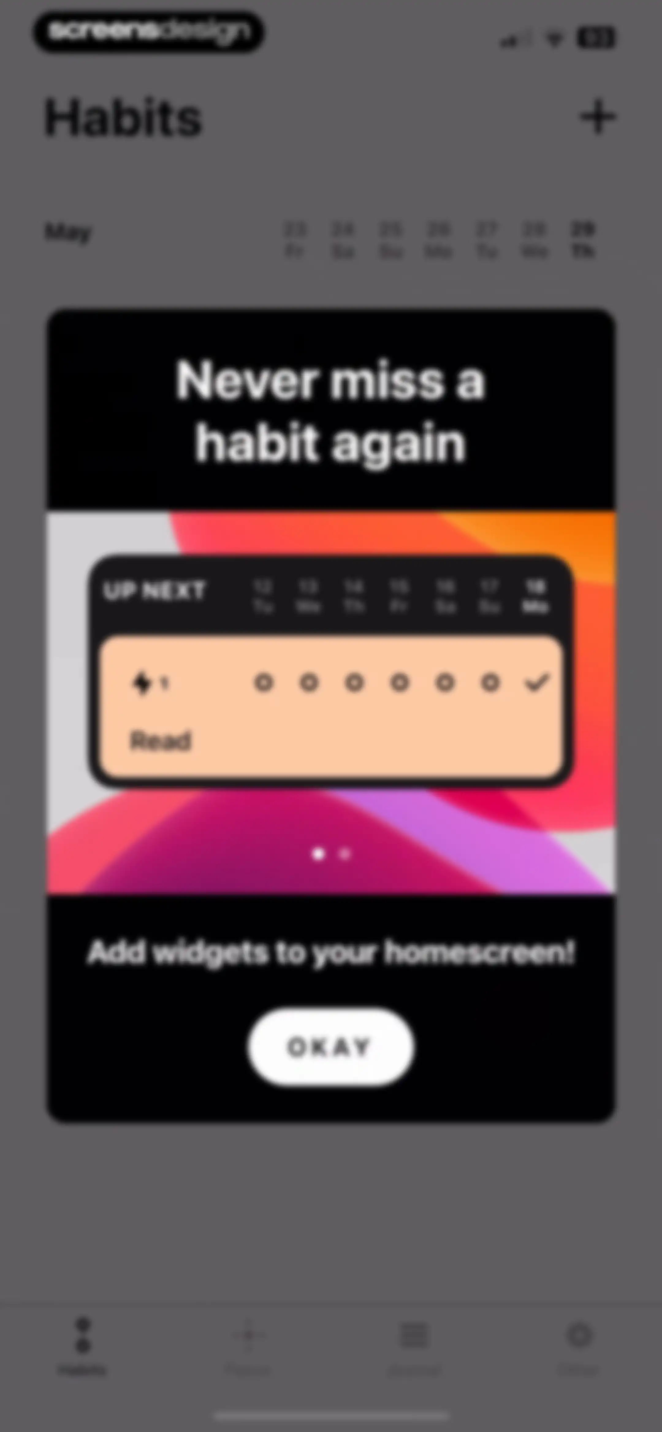 Onrise: Habit Tracker & Focus screen 58