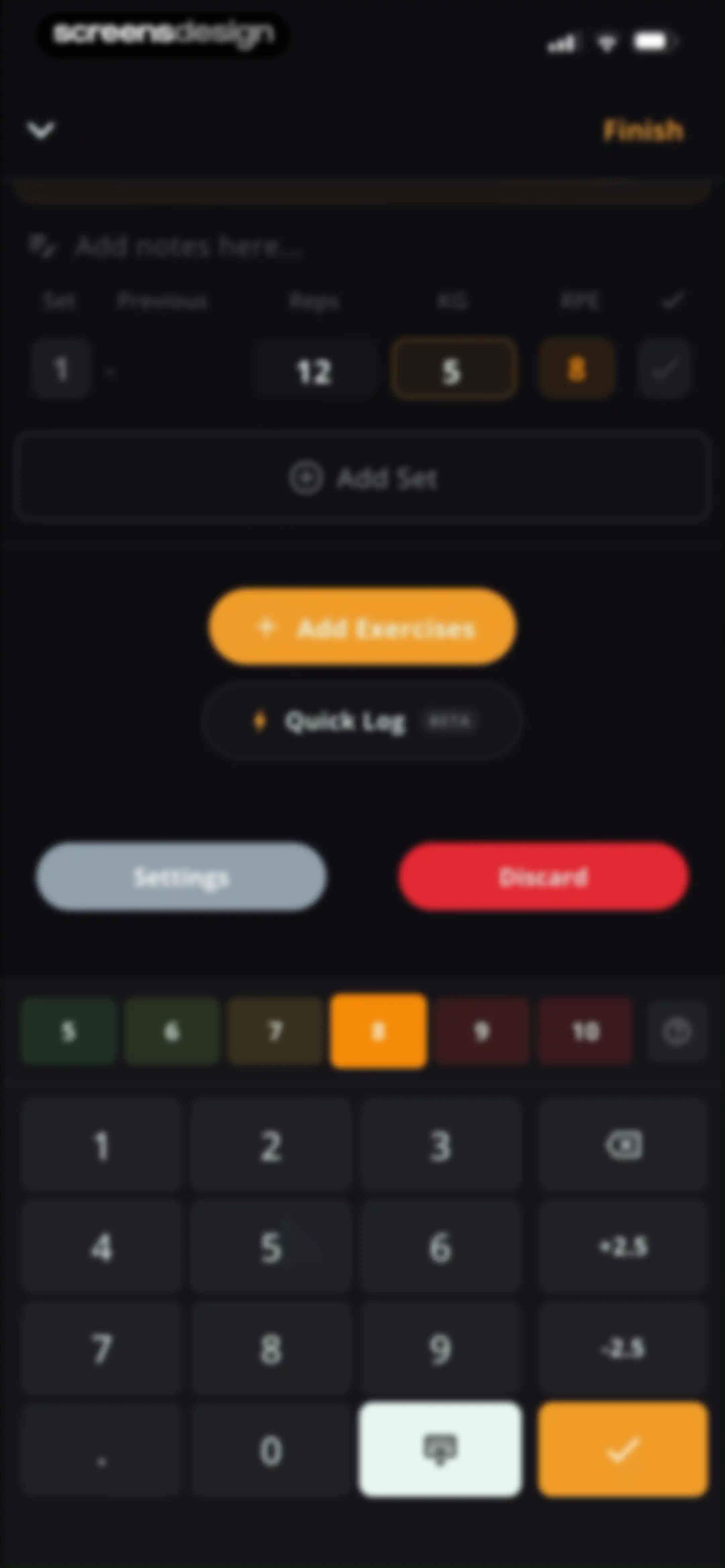 Stronger - Gym Workout Planner screen 41