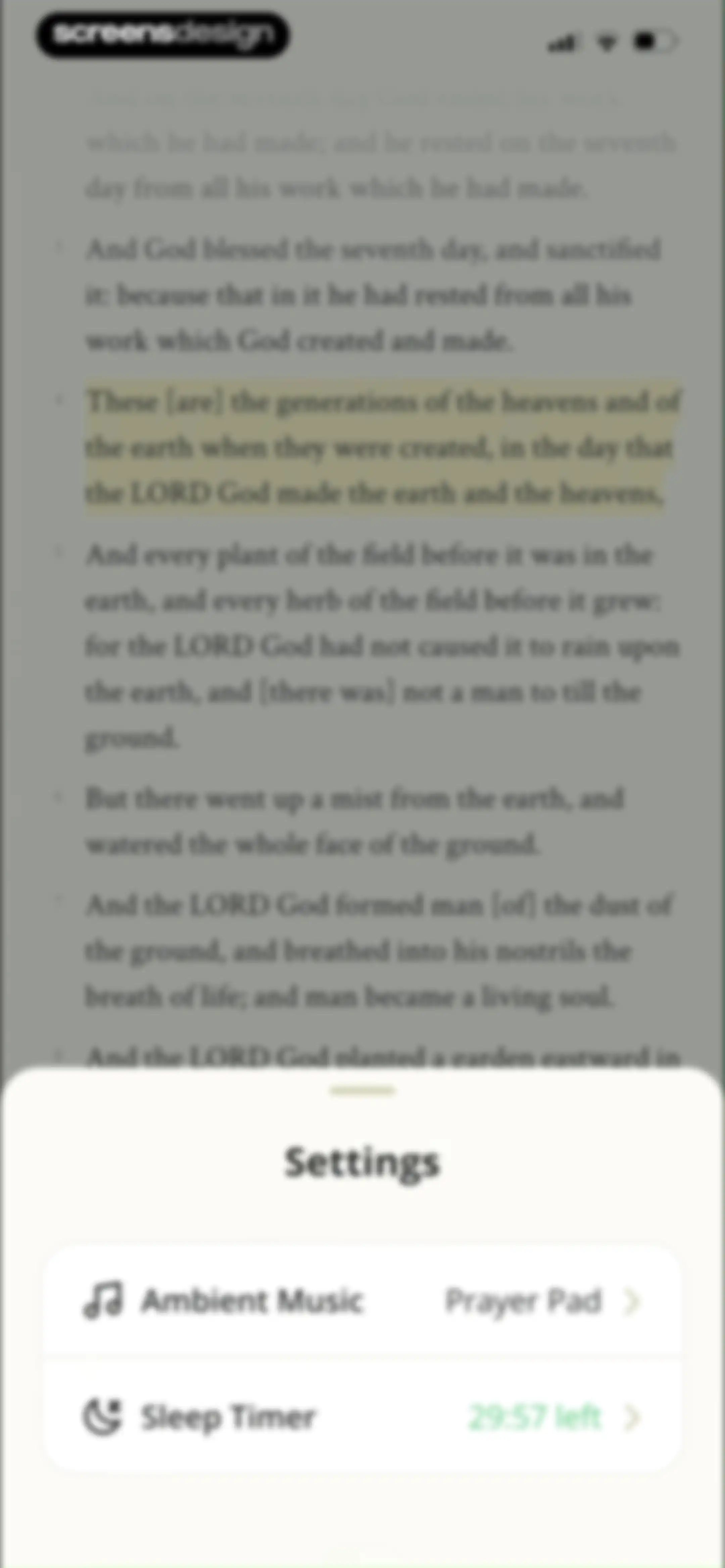 Bible Path: Prayers & Widgets screen 71