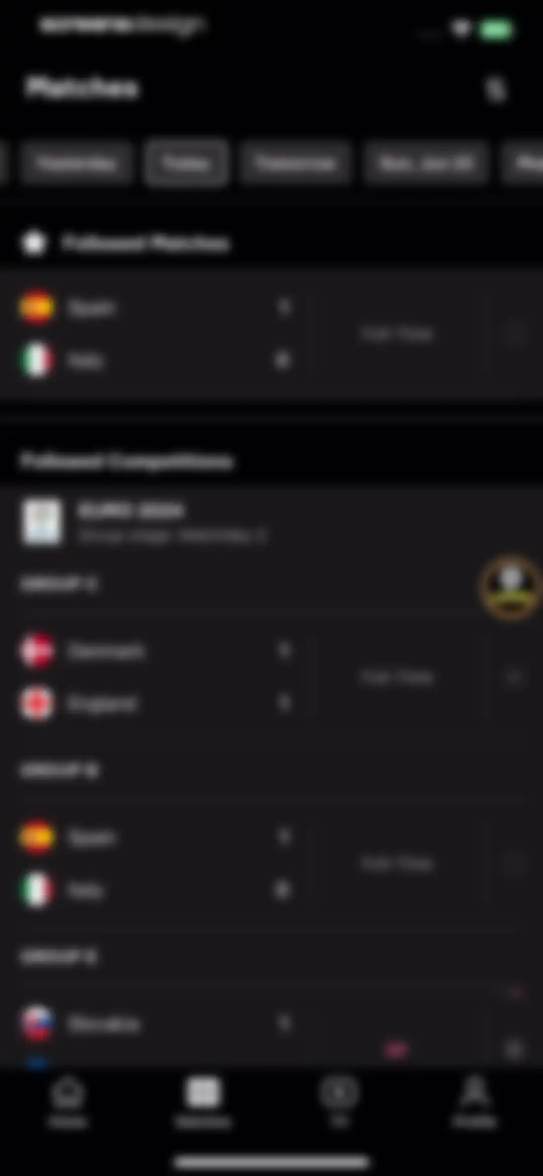 OneFootball Live Soccer scores screen 52