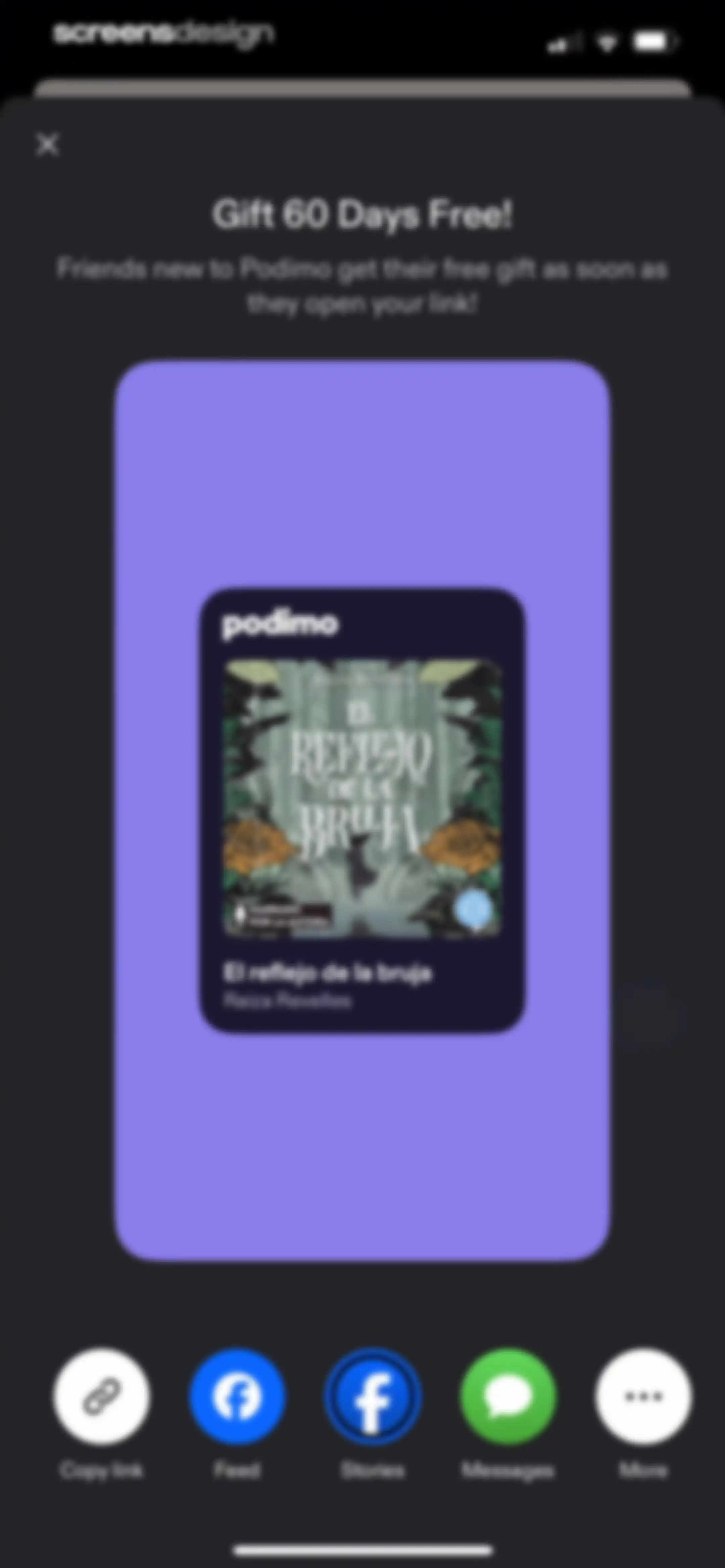 Podimo: Podcasts & audiobooks screen 28