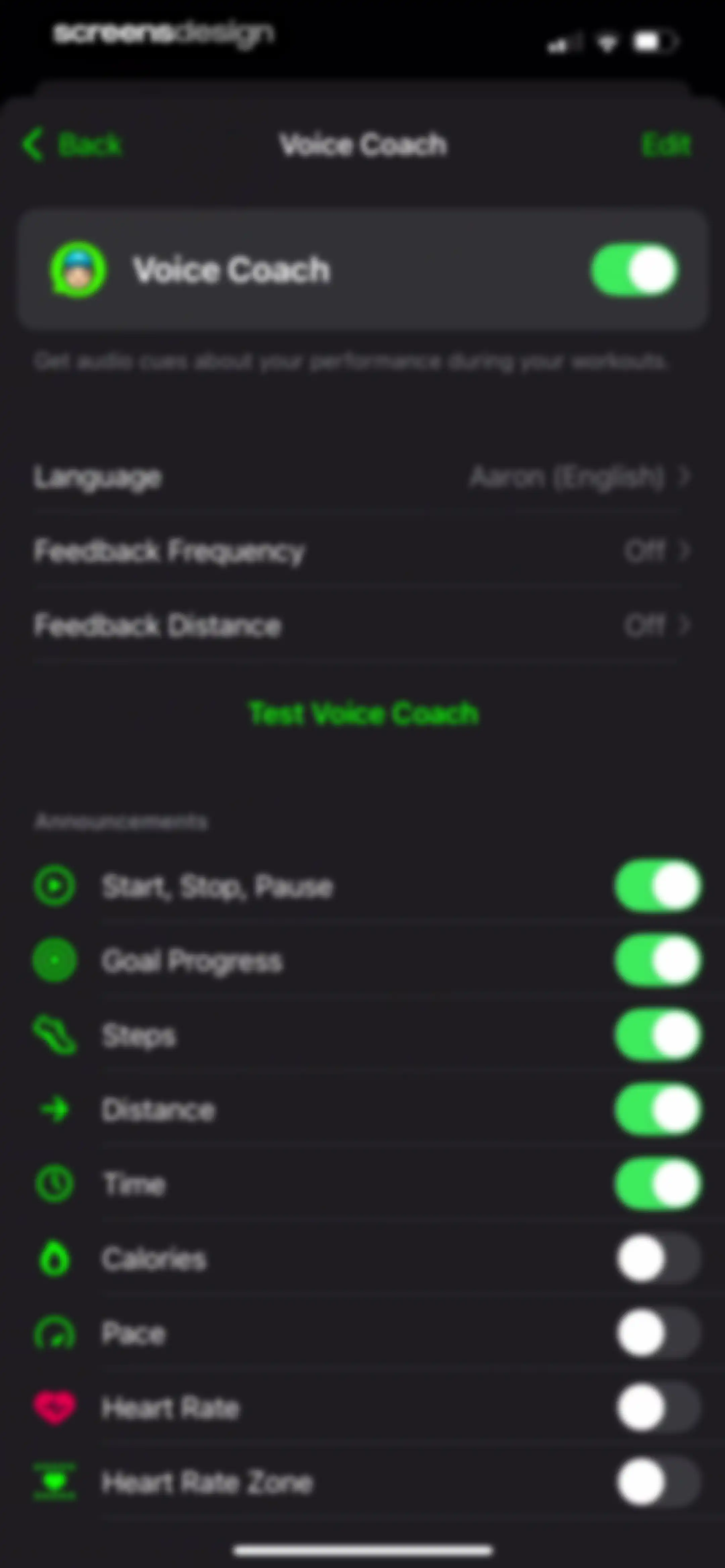 StepsApp Pedometer screen 105