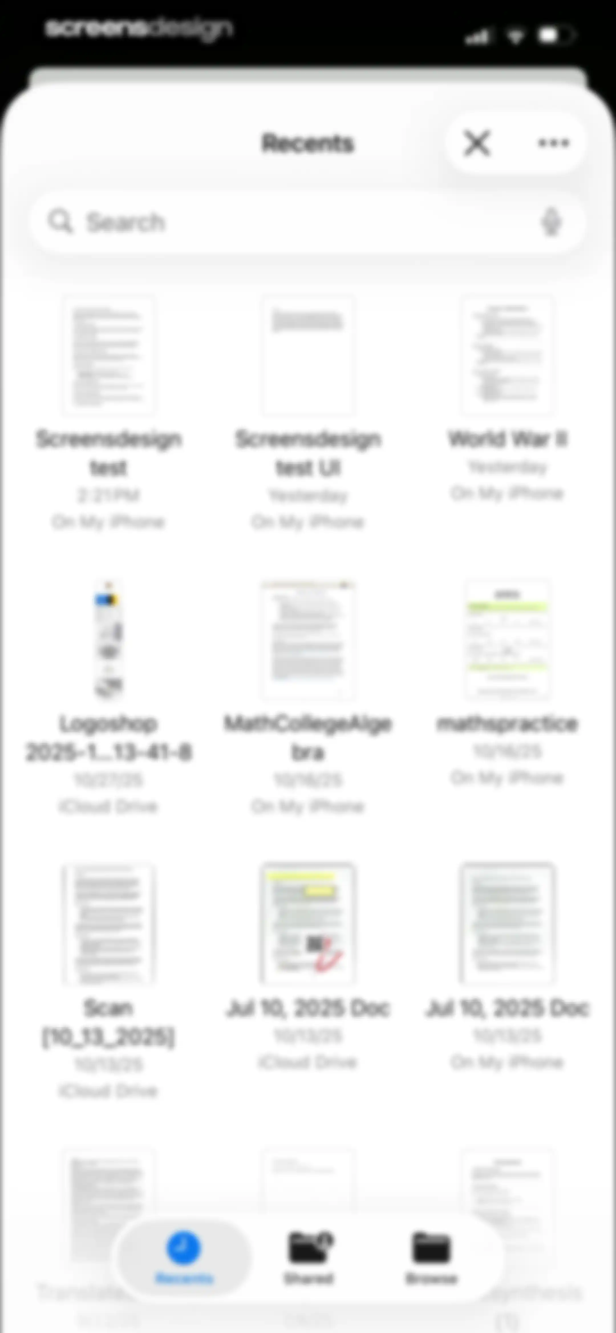 Mobile Scanner App - Scan PDF screen 44