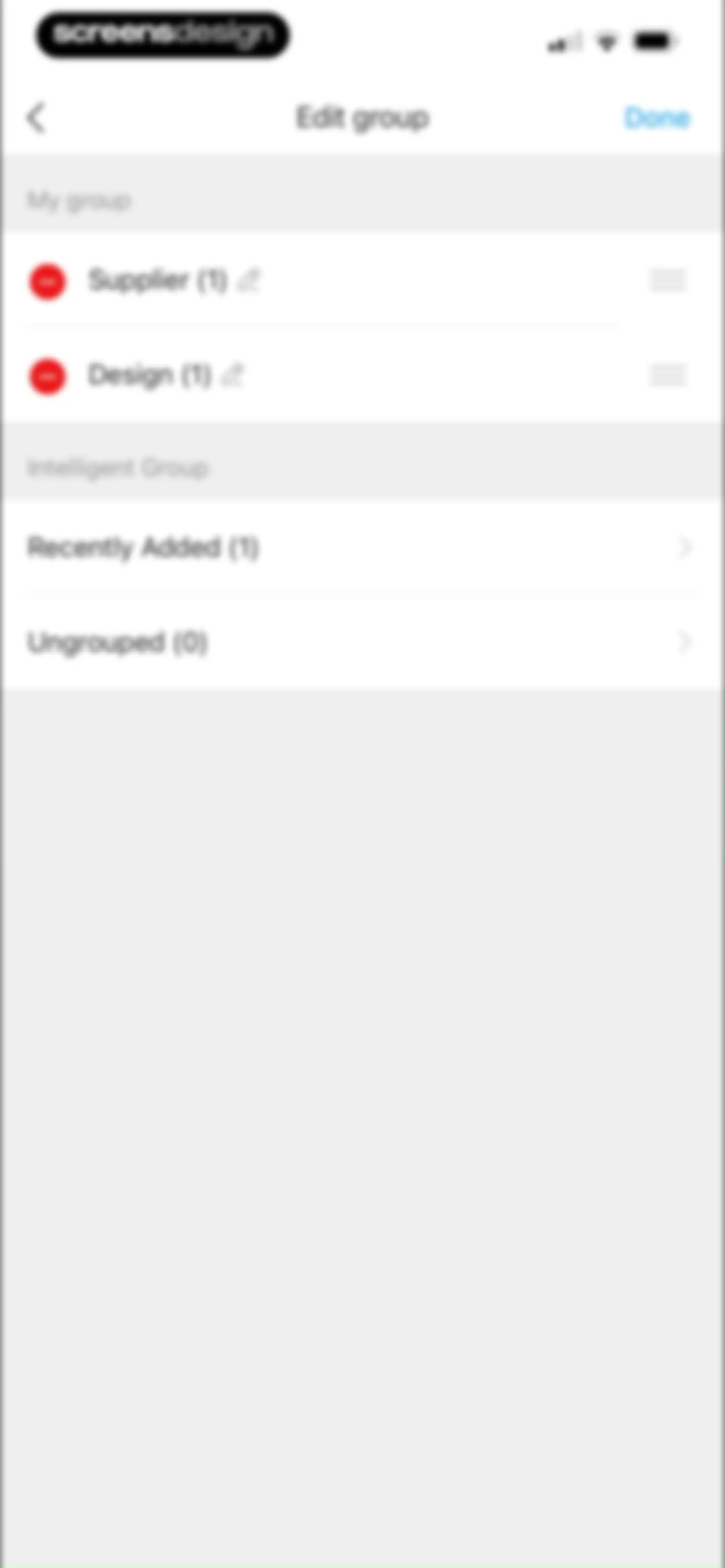CamCard AI Business Assistant screen 118