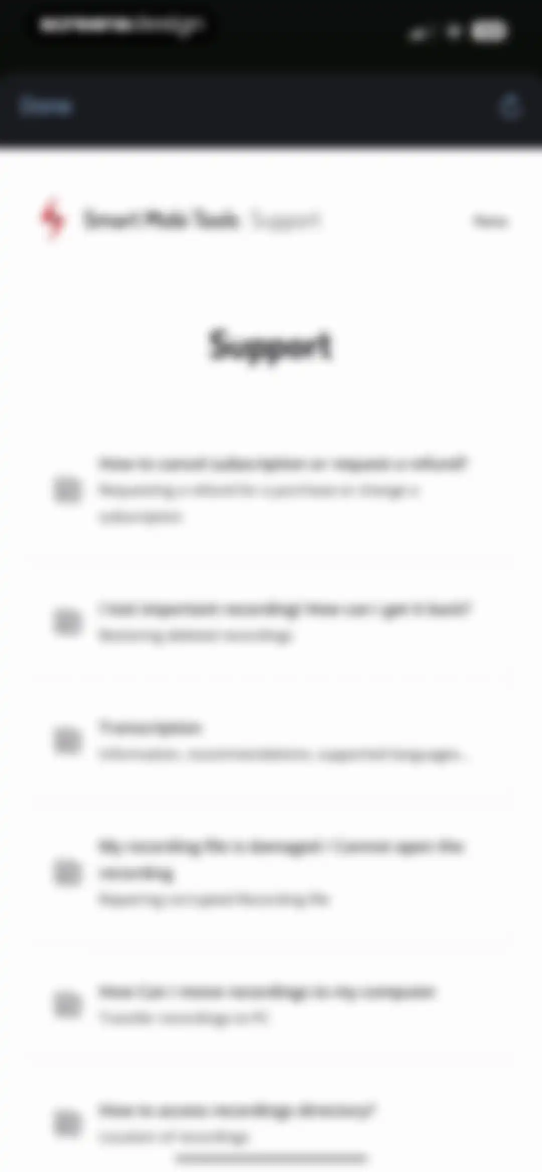 Voice Recorder & Transcribe screen 72