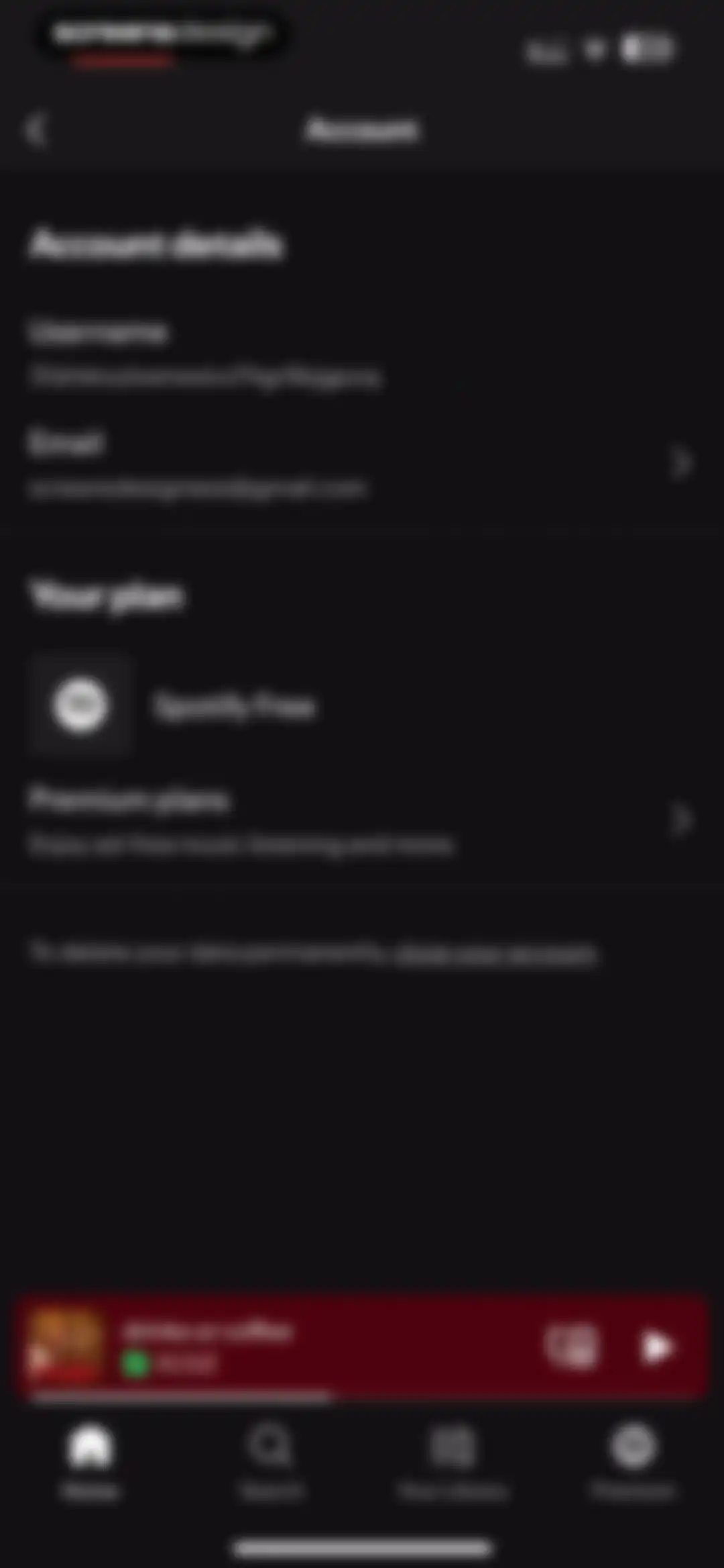 Spotify: Music and Podcasts screen 148