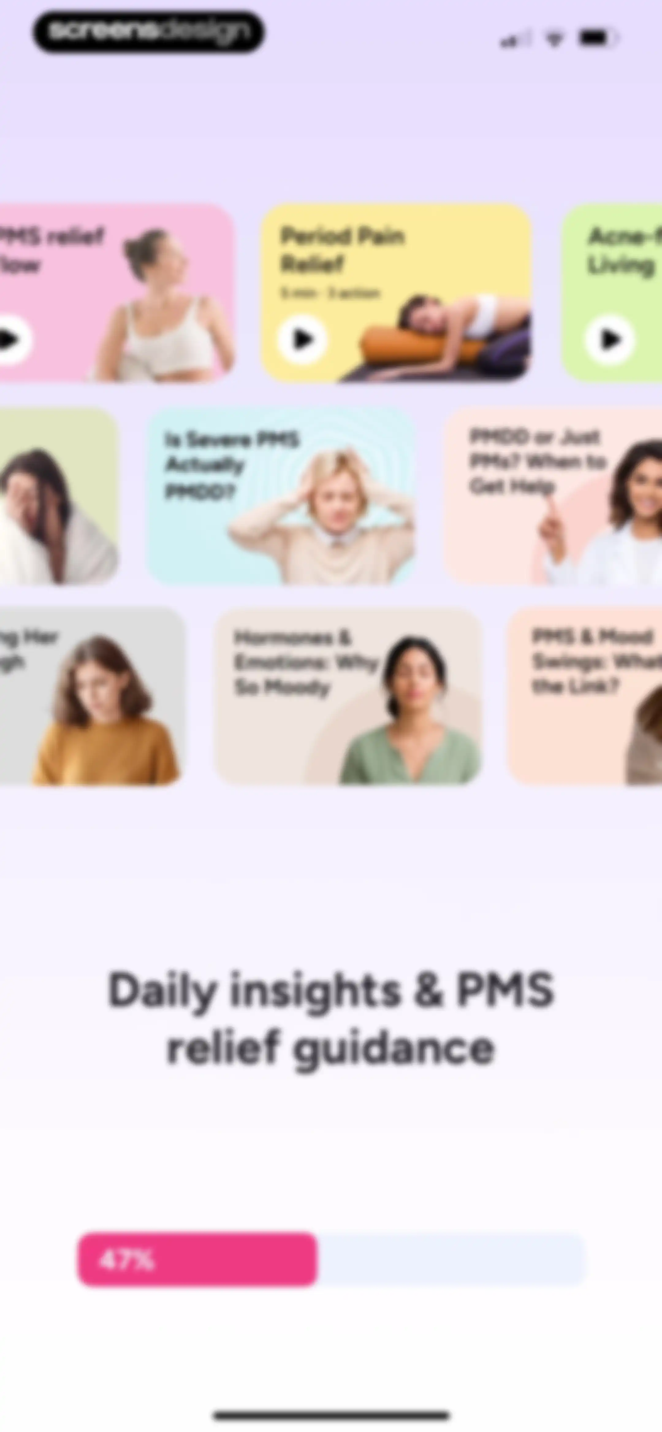 Period Tracker Period Calendar screen 17