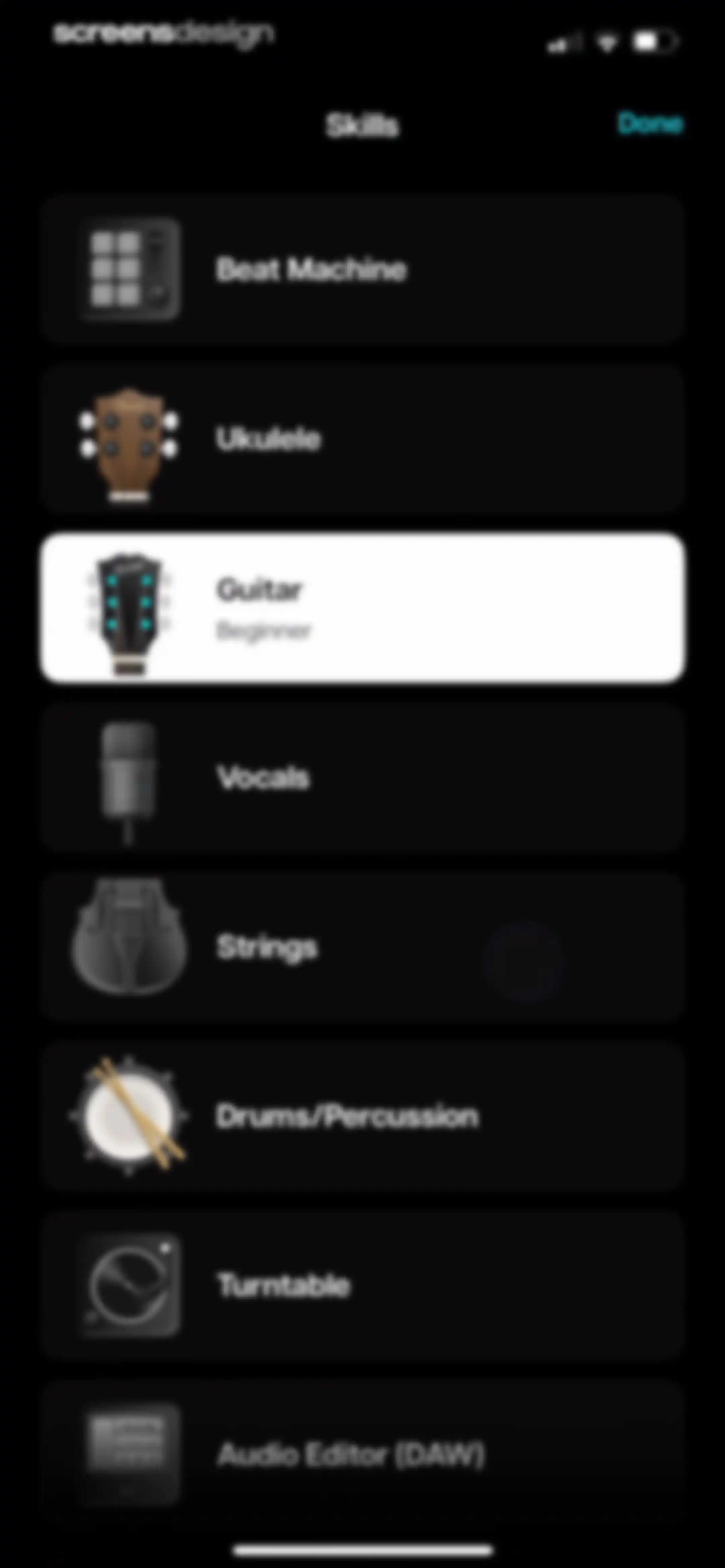 Moises: The Musician's App screen 83