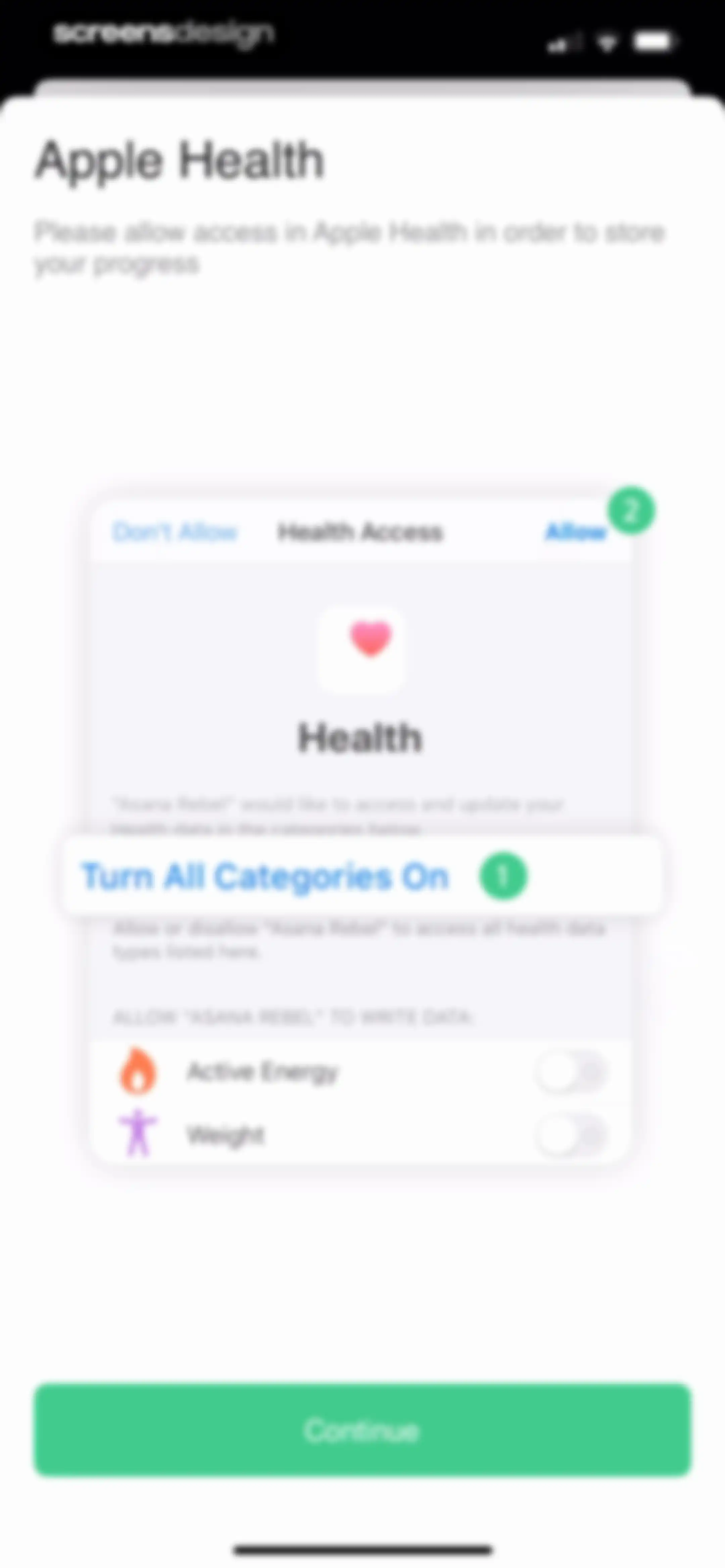 Asana Rebel: Get in Shape screen 68