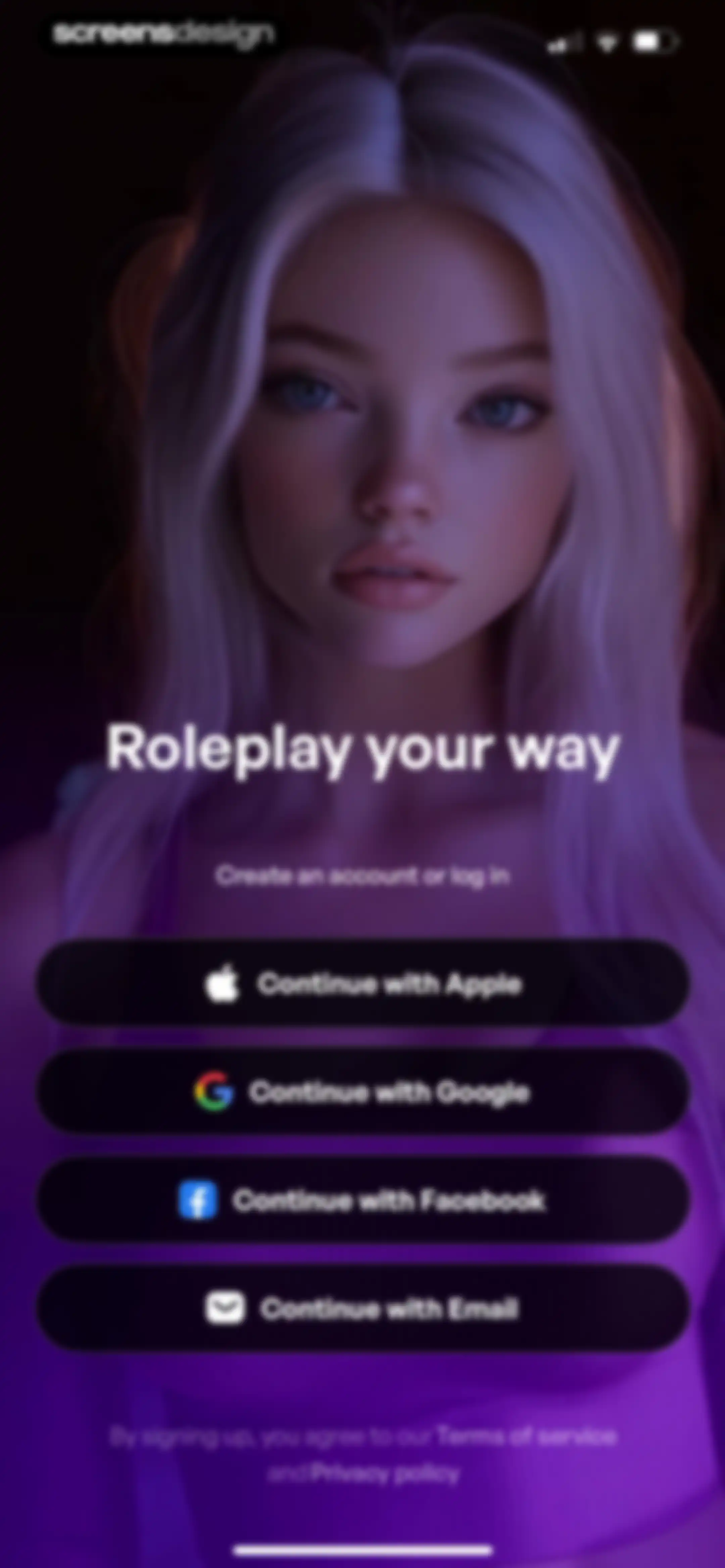 EVA AI Soulmate screen 3