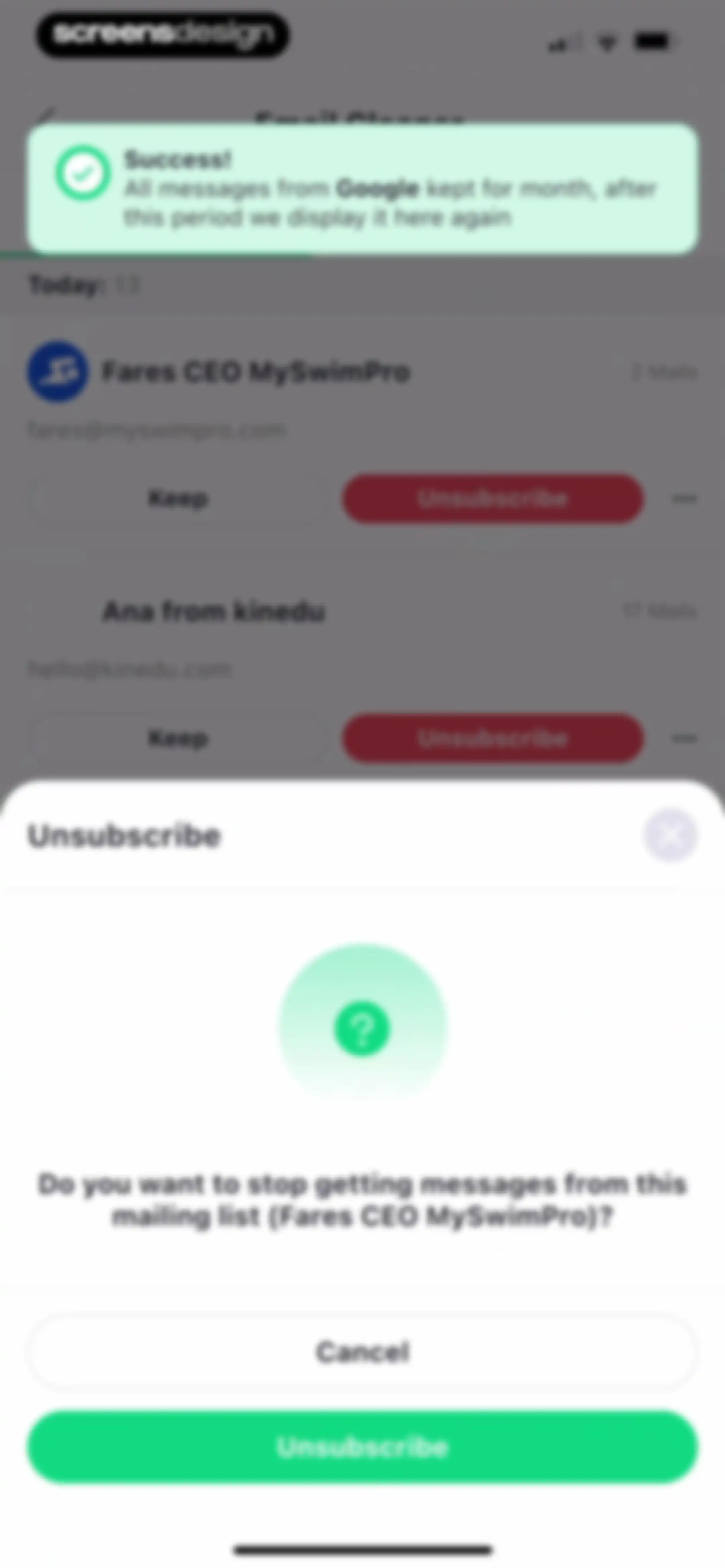 Friday AI Email Writer screen 48