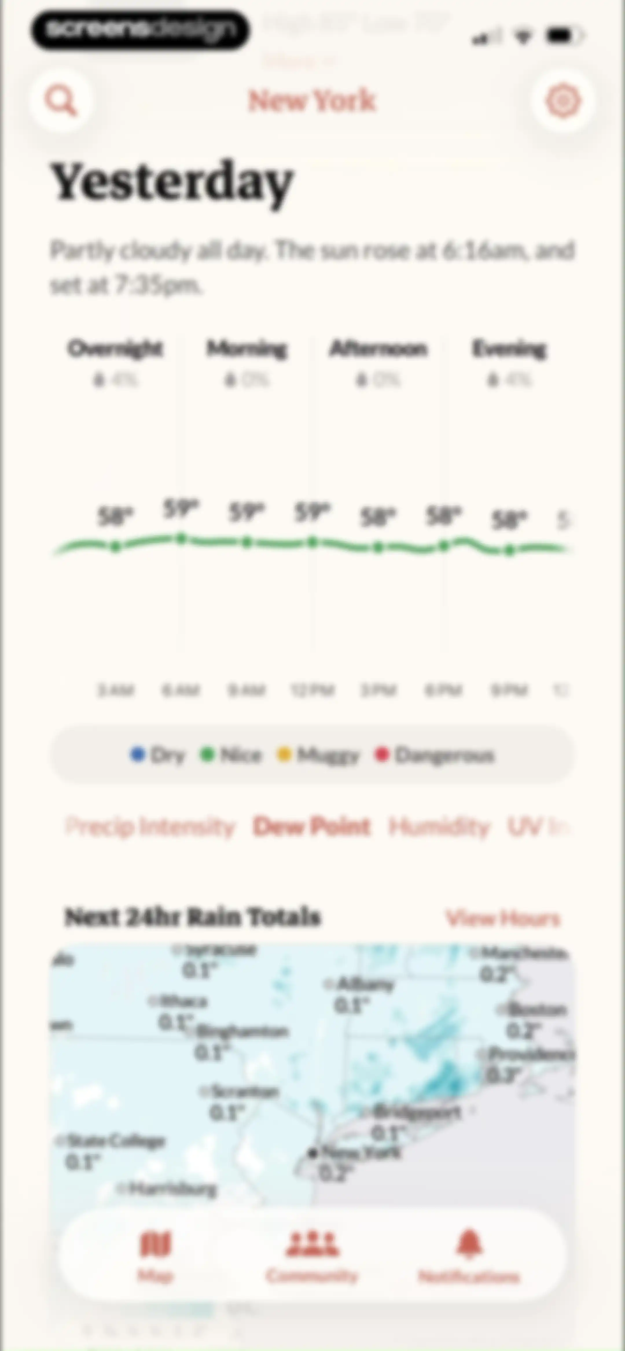 Acme Weather screen 22