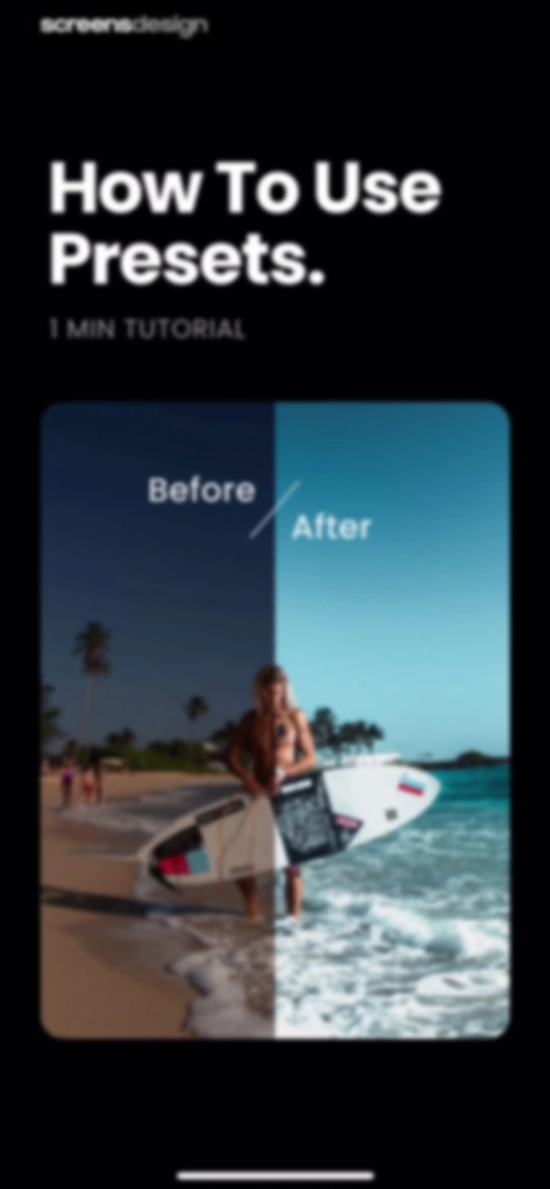 Presets for Lightroom - FLTR screen 22
