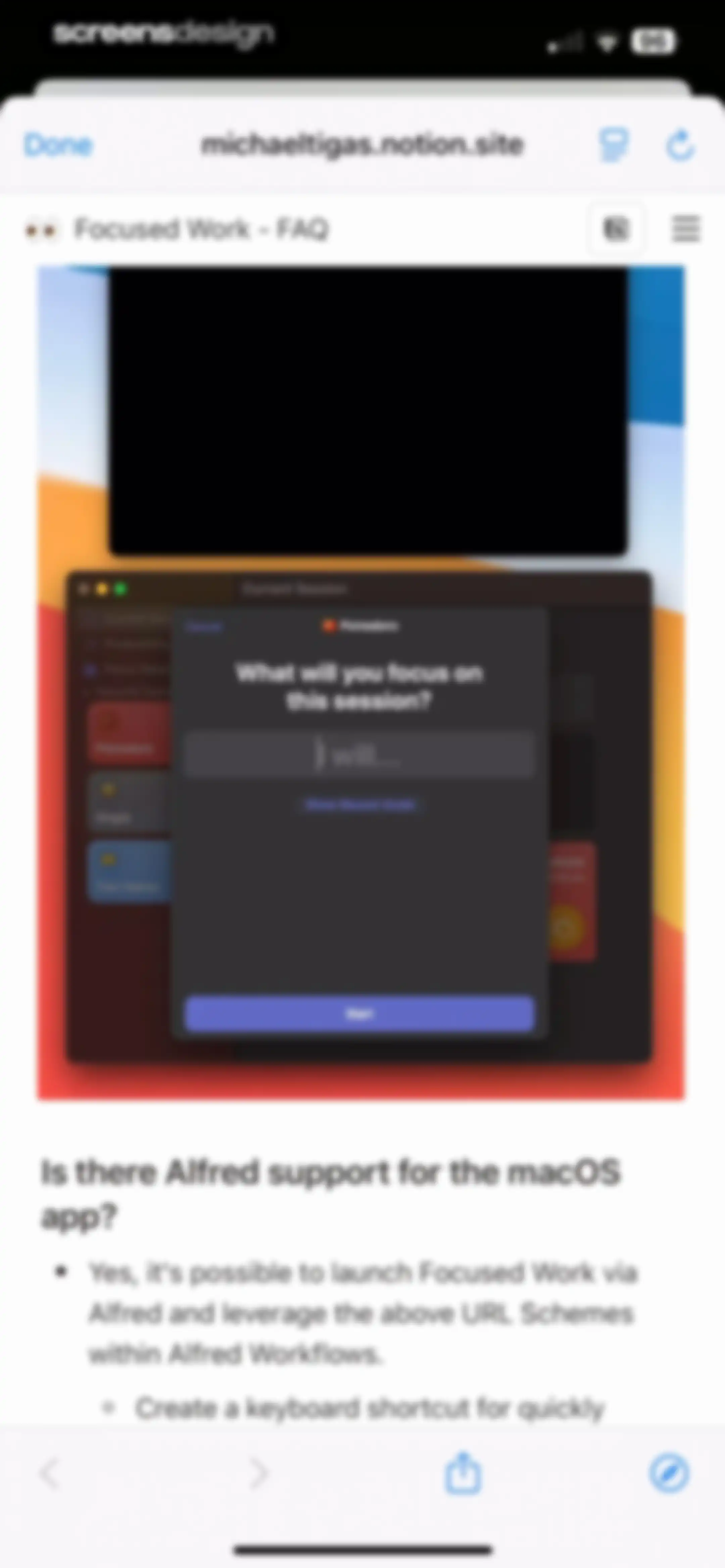 Focused Work - Pomodoro Timer screen 144