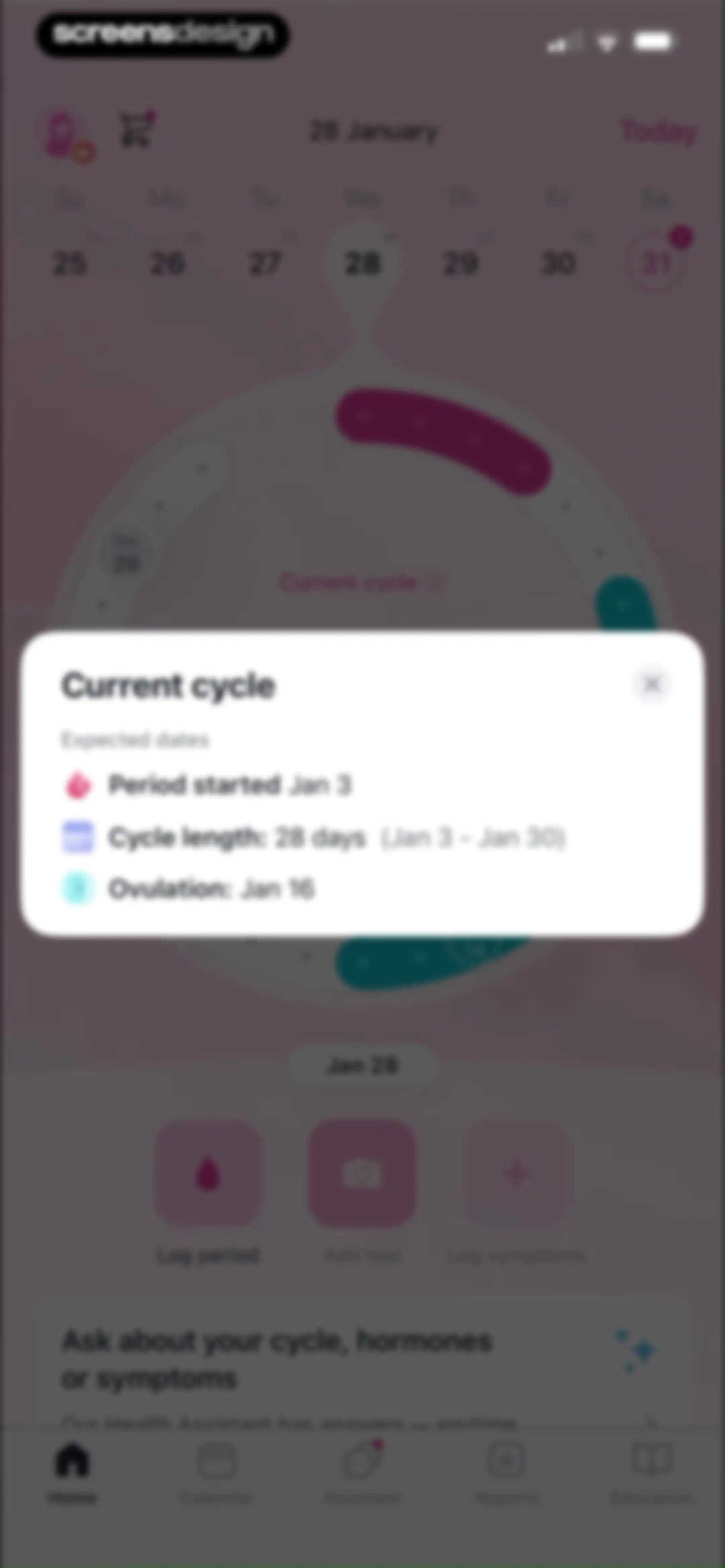 Pregmate Ovulation Tracker screen 43