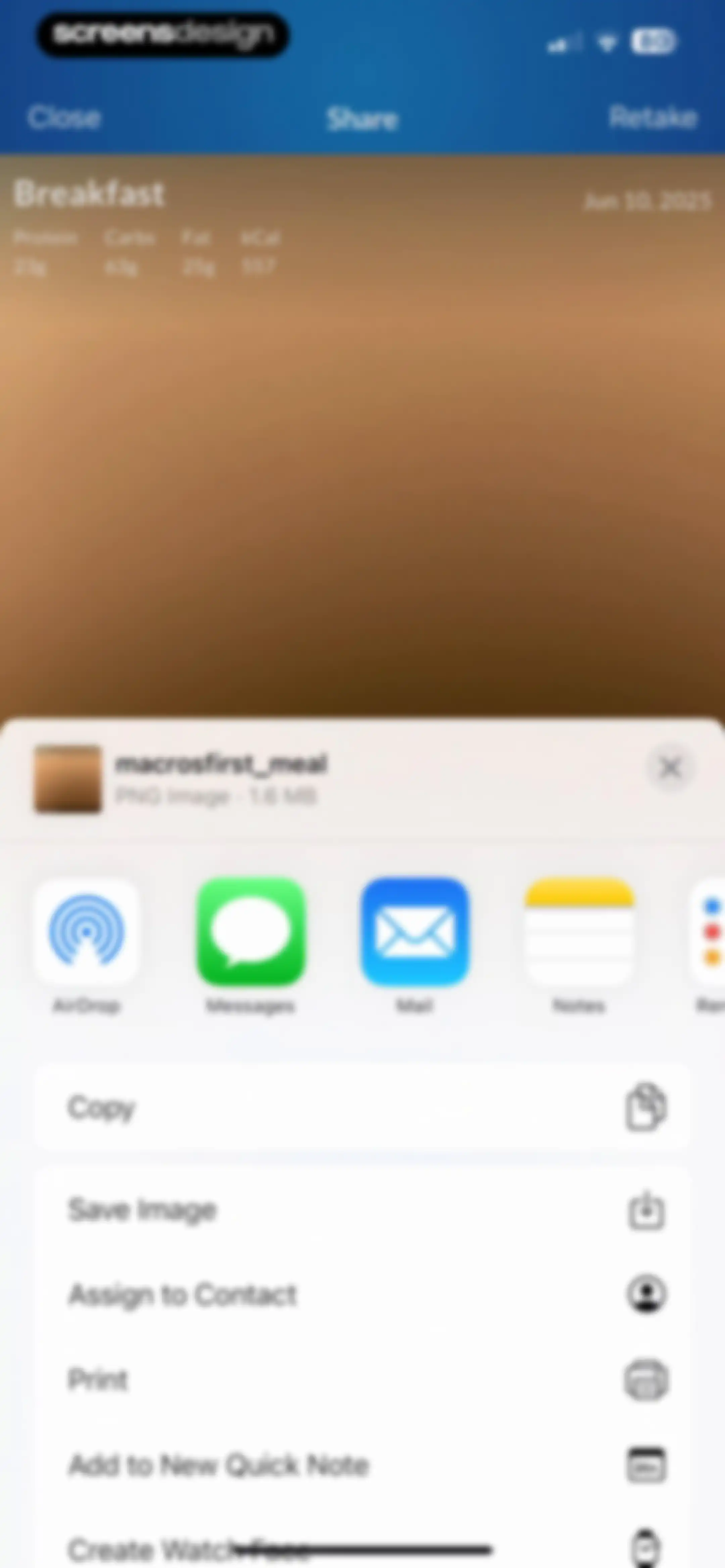 MacrosFirst - Macro Tracker screen 92