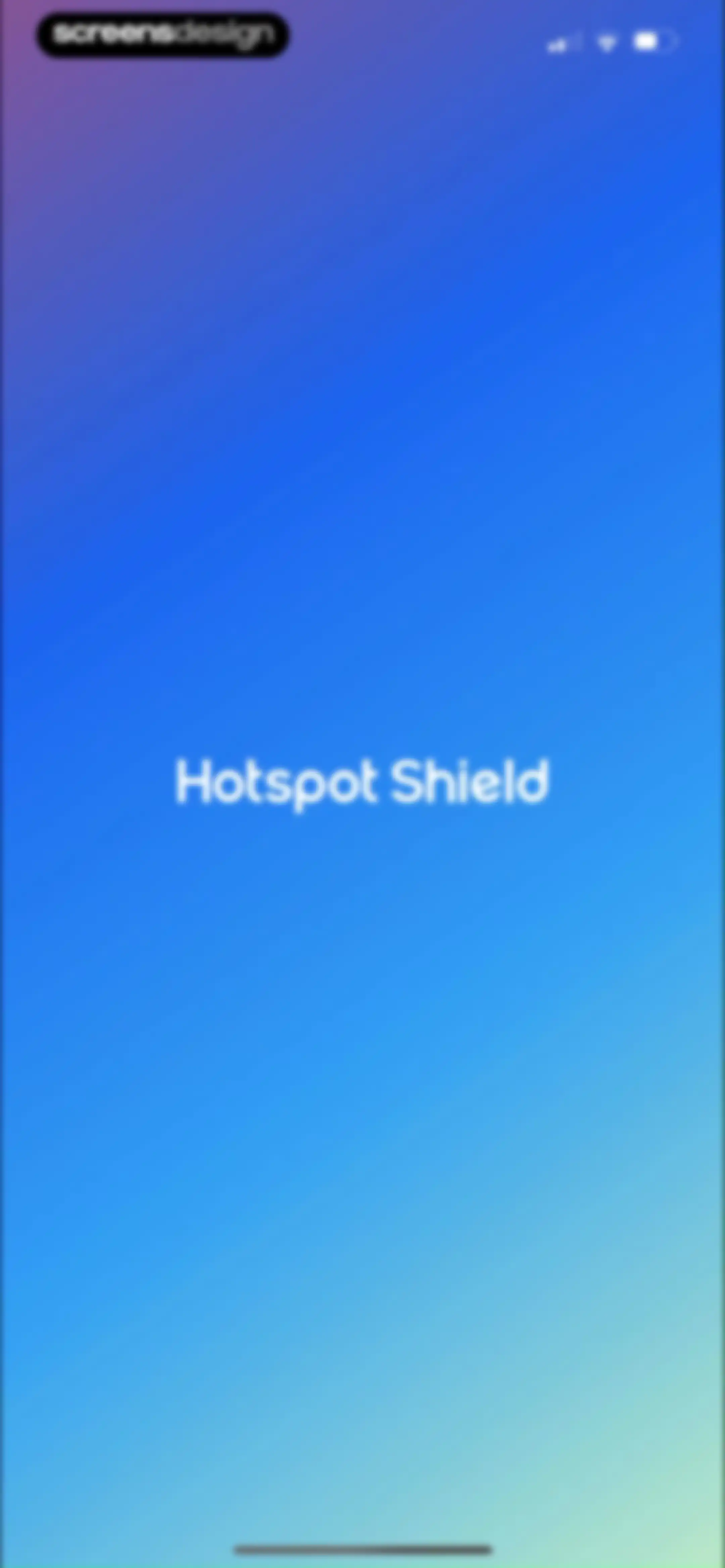 VPN Hotspot Shield: Secure VPN screen 1