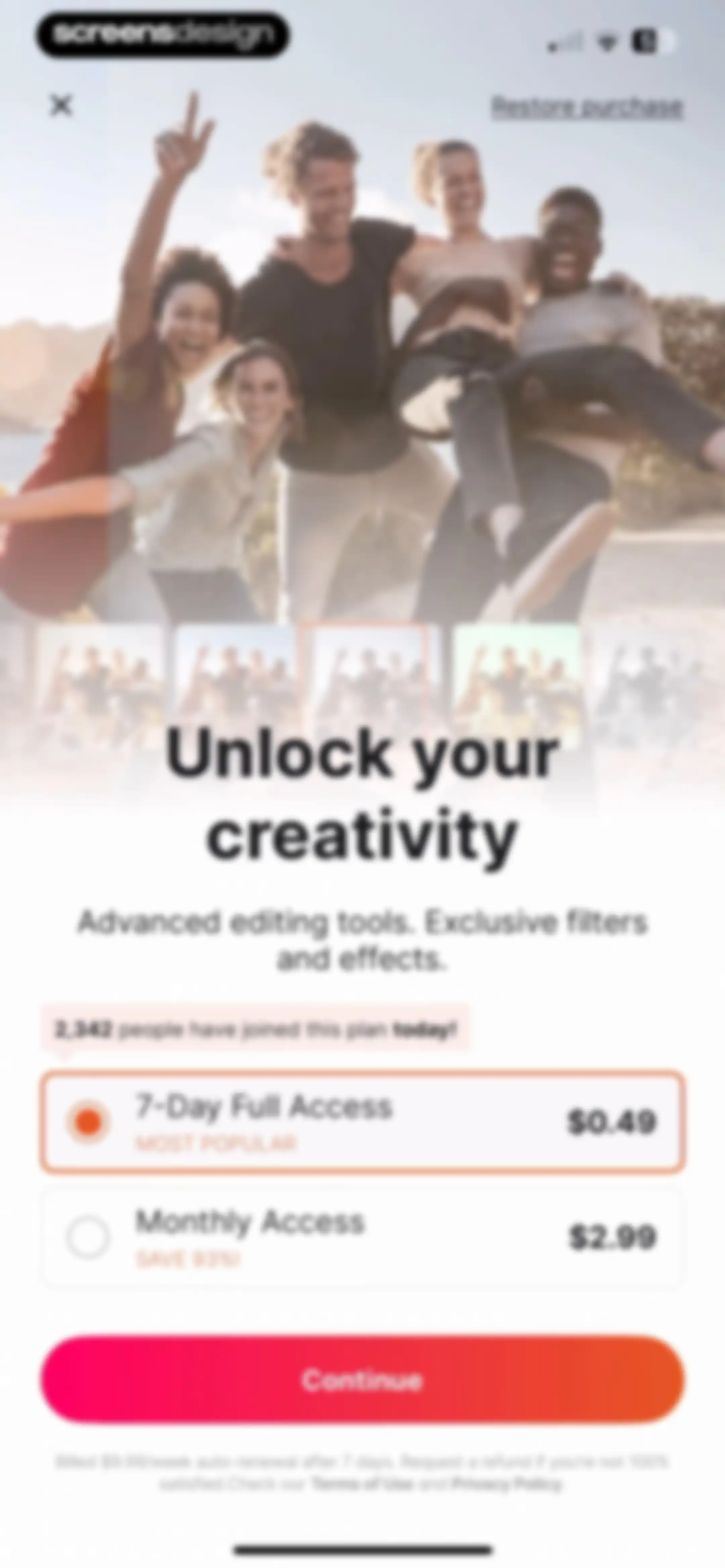 Photo Up! Picture Editor App screen 69