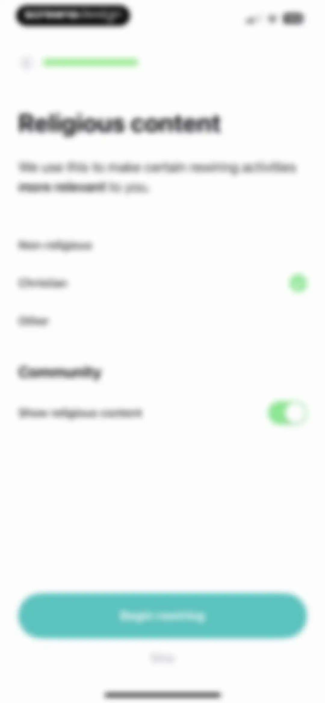 Brainbuddy: Quit PMO screen 109