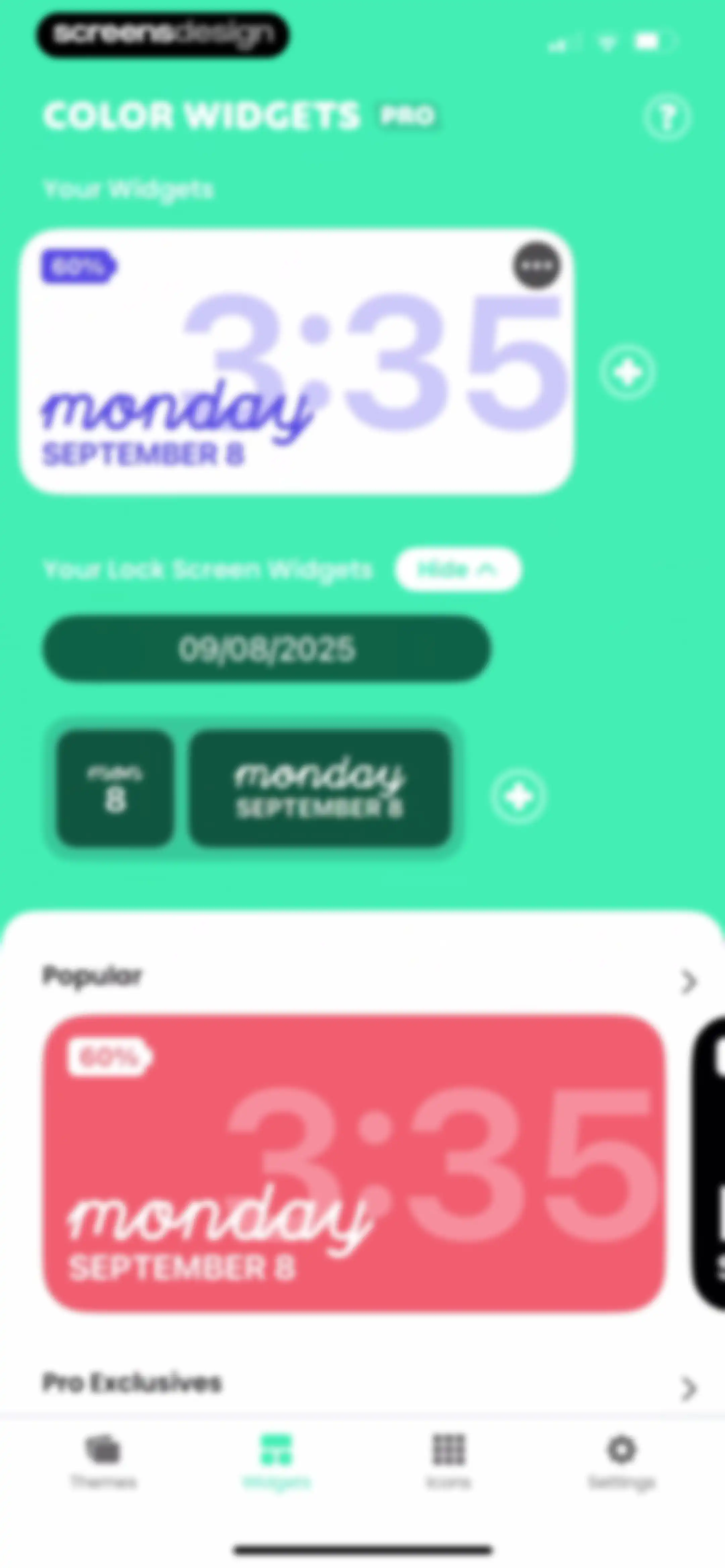 Color Widgets screen 33