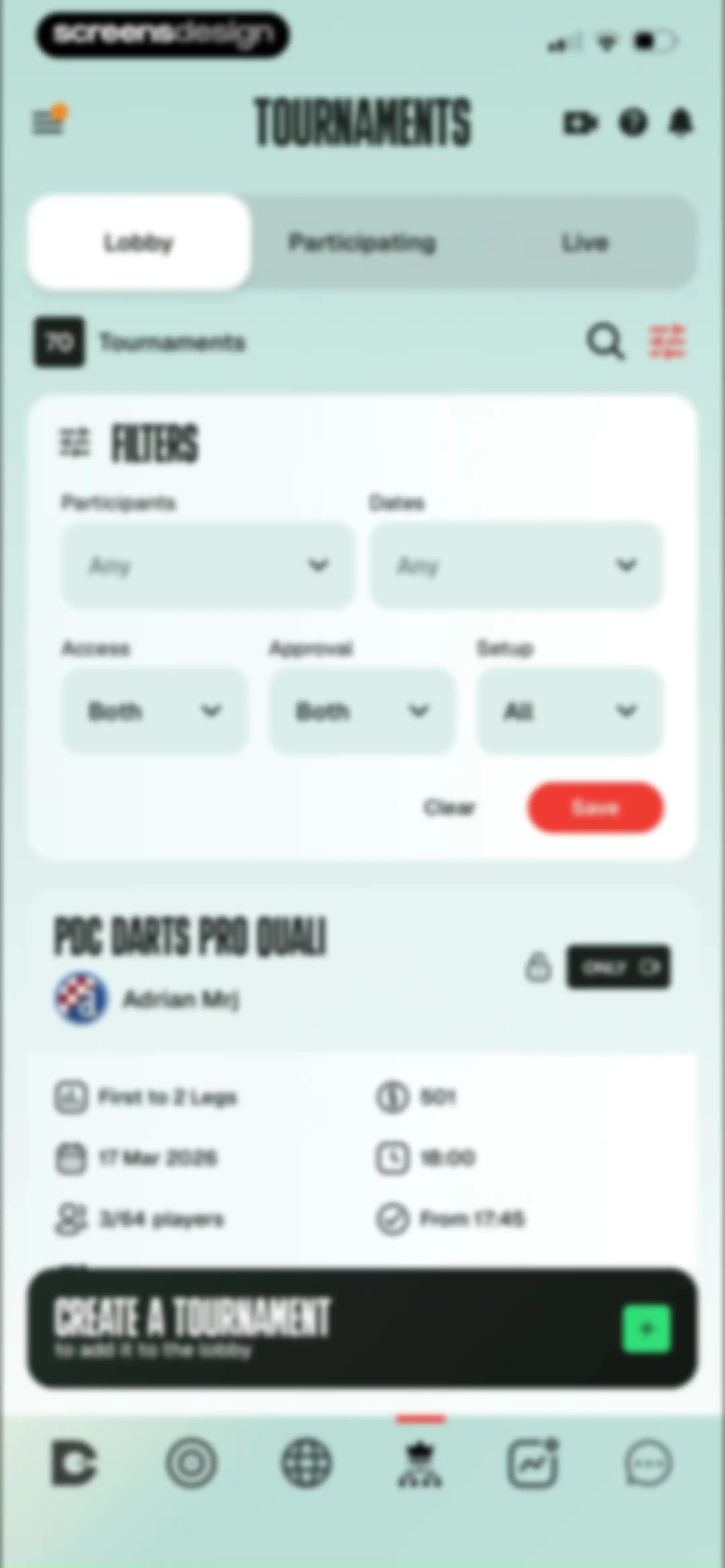 DartCounter screen 91