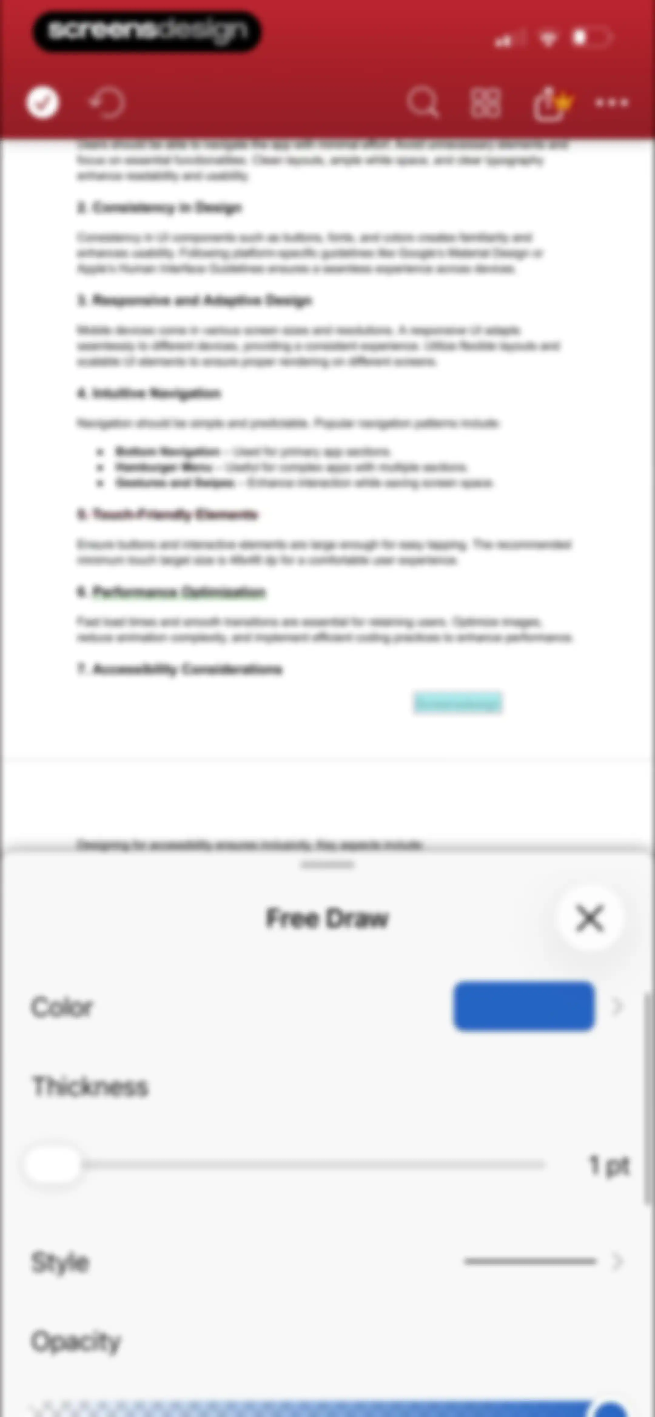 MobiPDF・PDF Text Editor・Reader screen 38