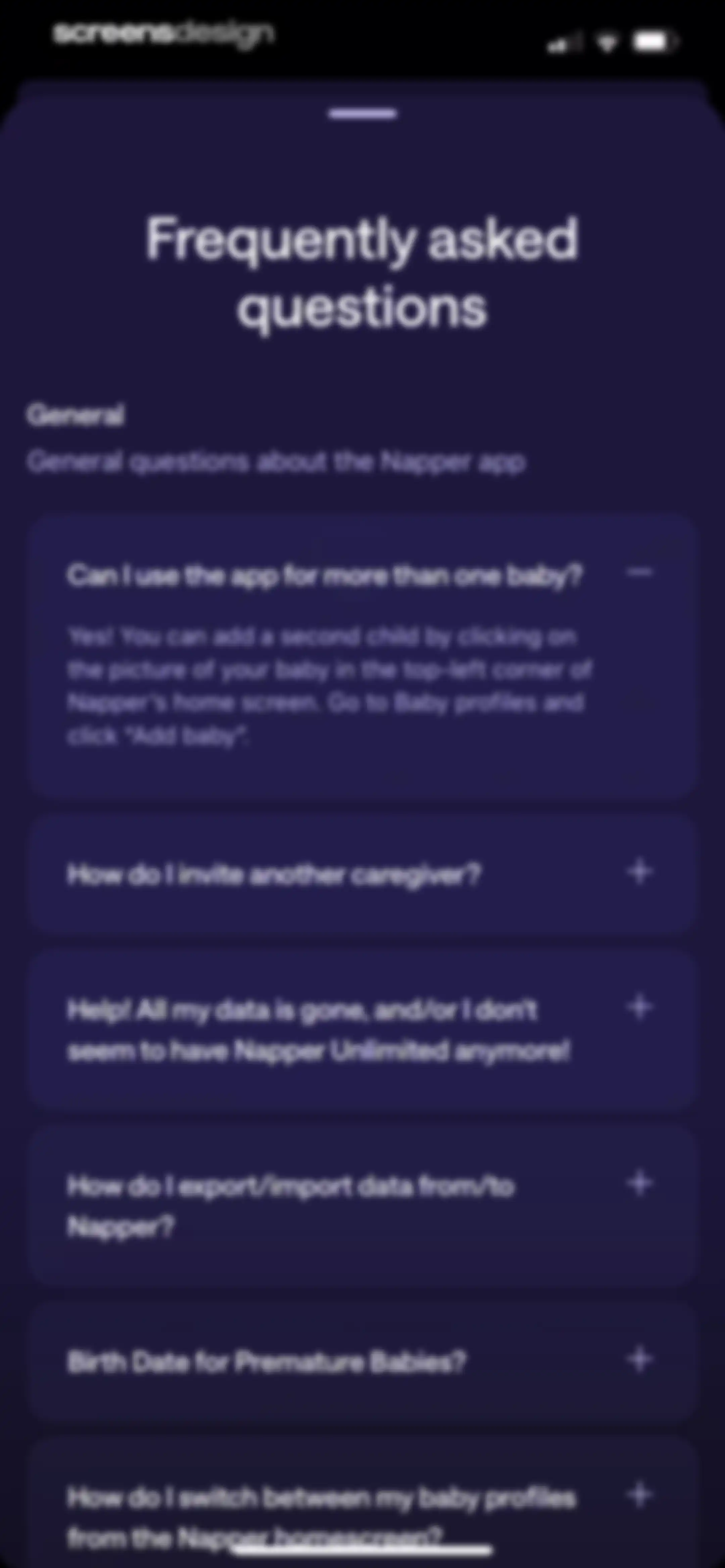 Napper: Baby Sleep Tracker screen 153