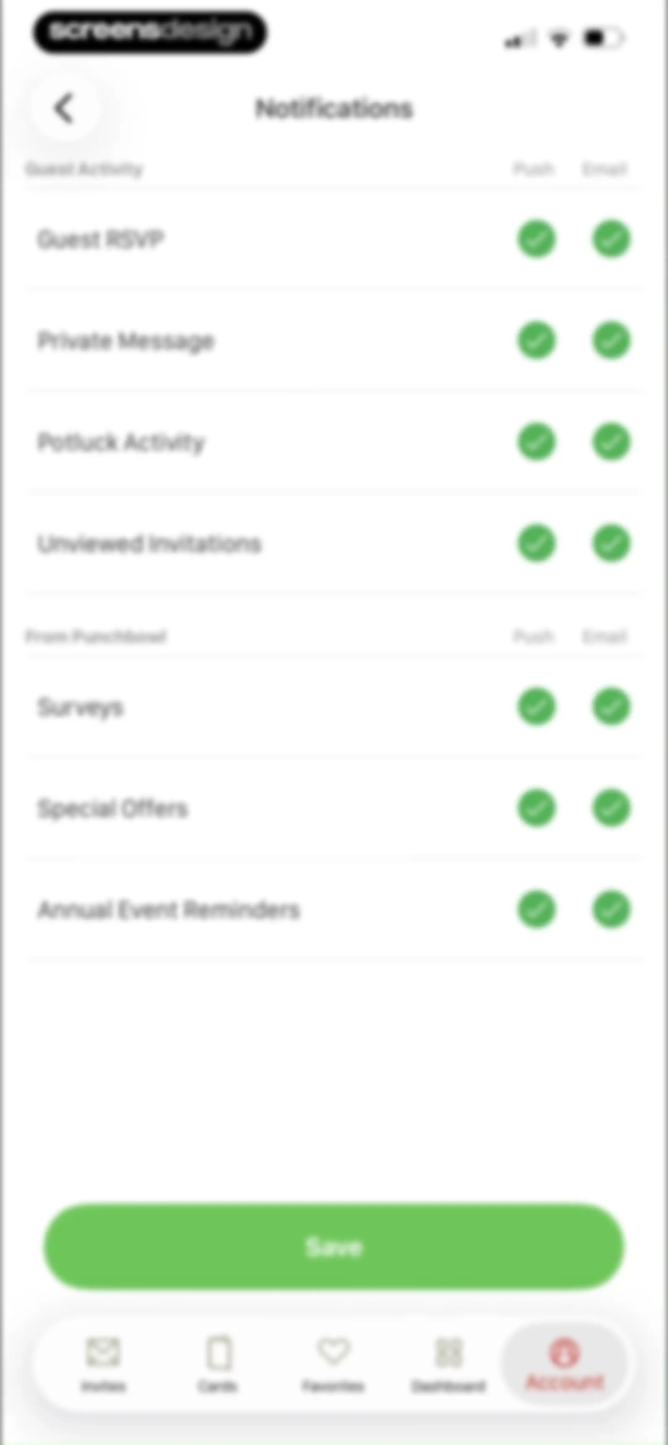 Punchbowl: Invitations & Cards screen 101