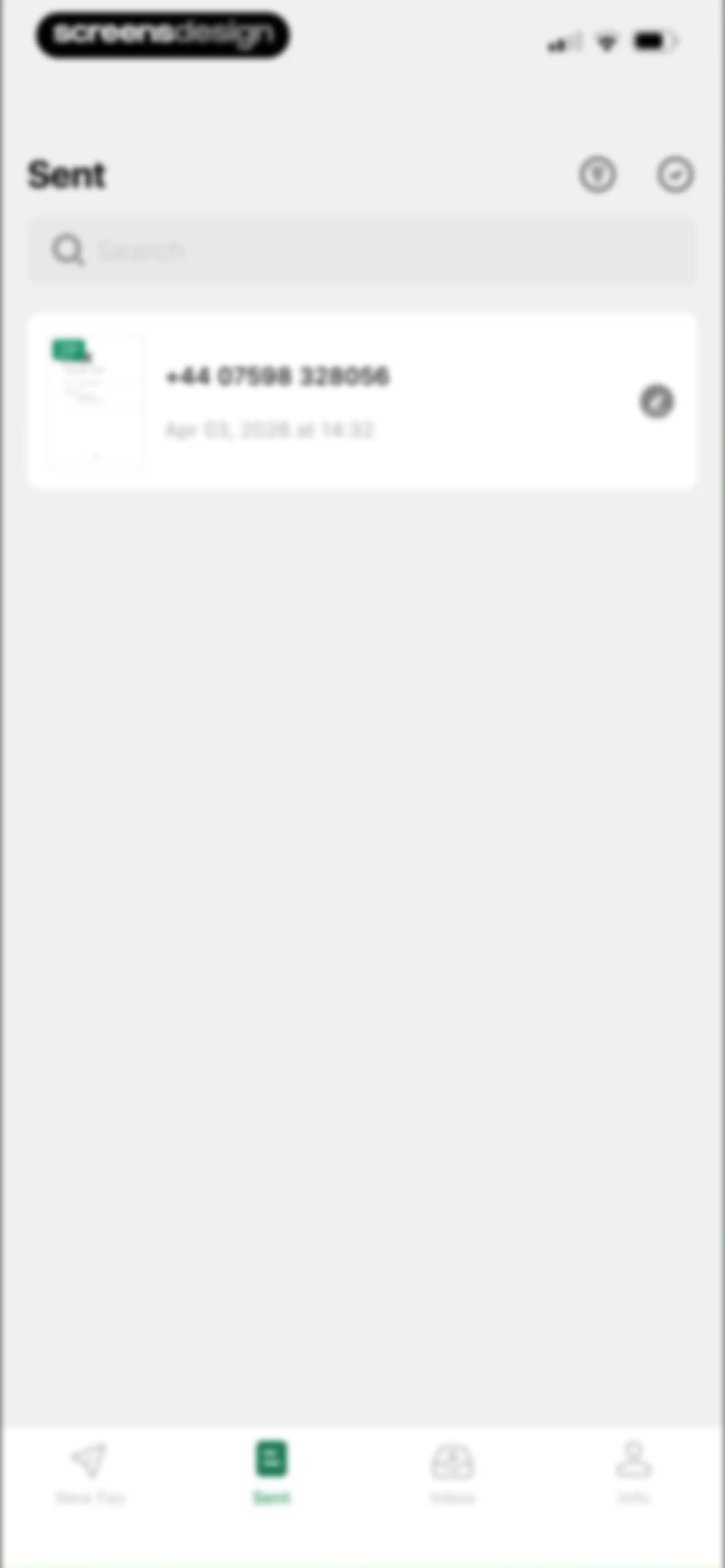 Tiny Fax: Send Fax From iPhone screen 26