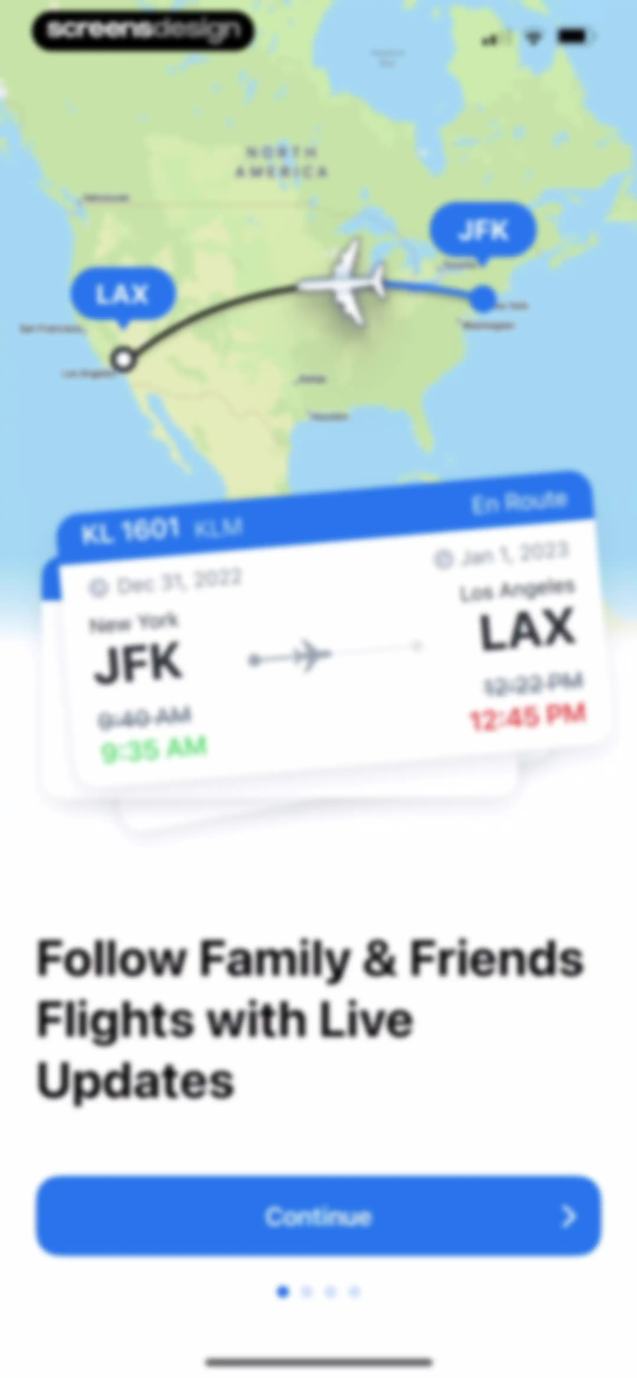 Flight Tracker + screen 2