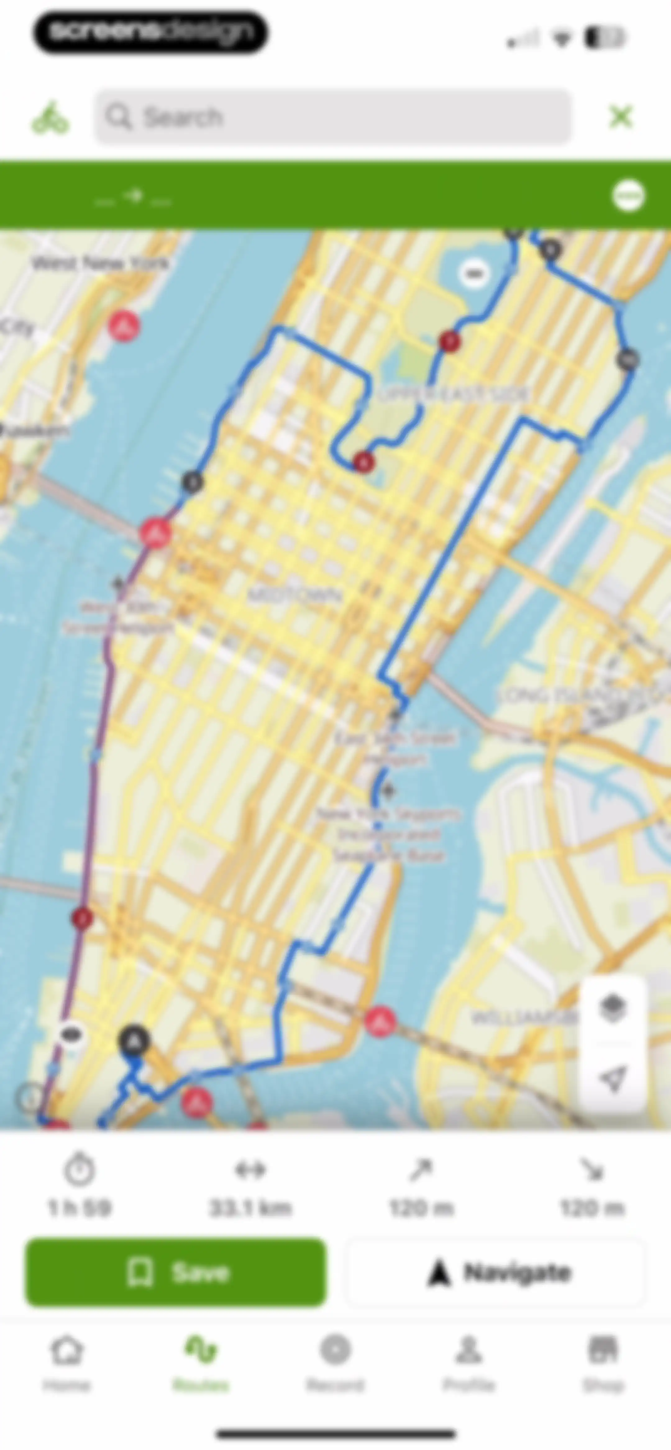 komoot - hike, bike & run screen 86