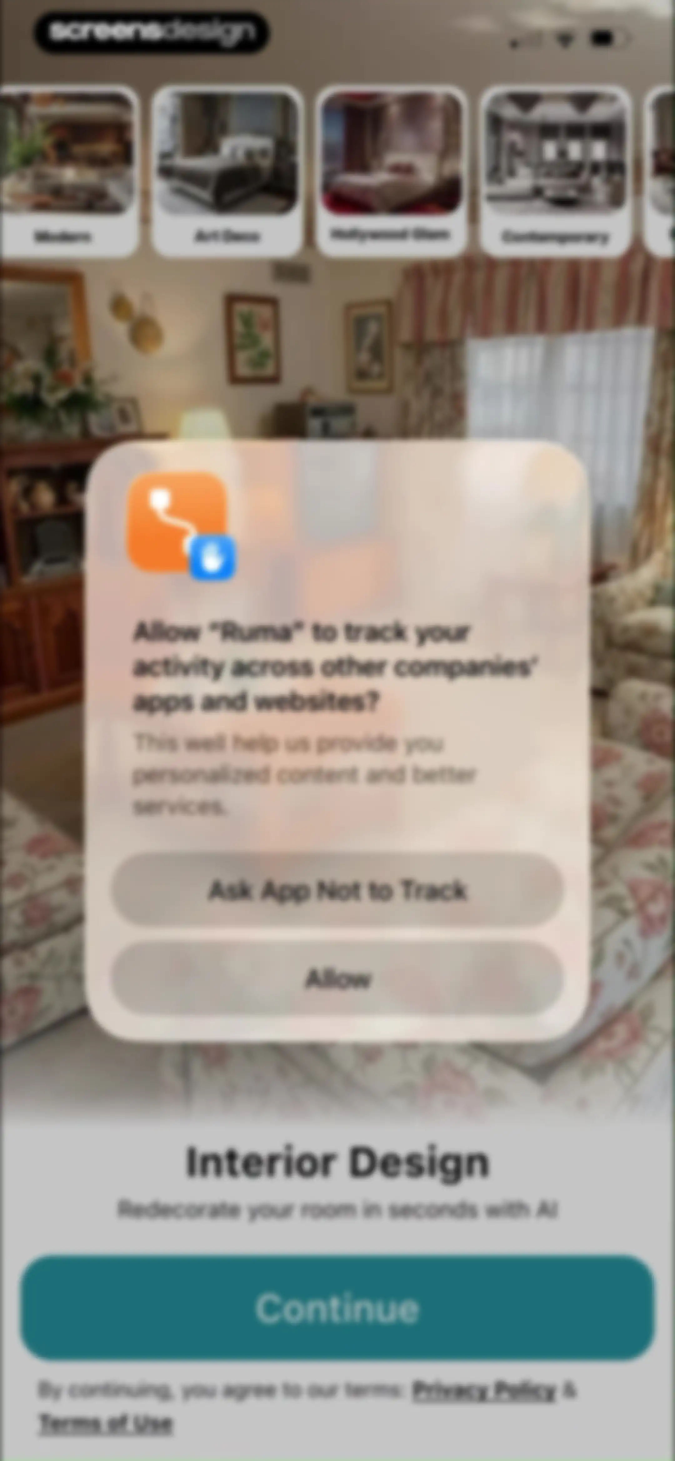AI Home Design - Ruma screen 2