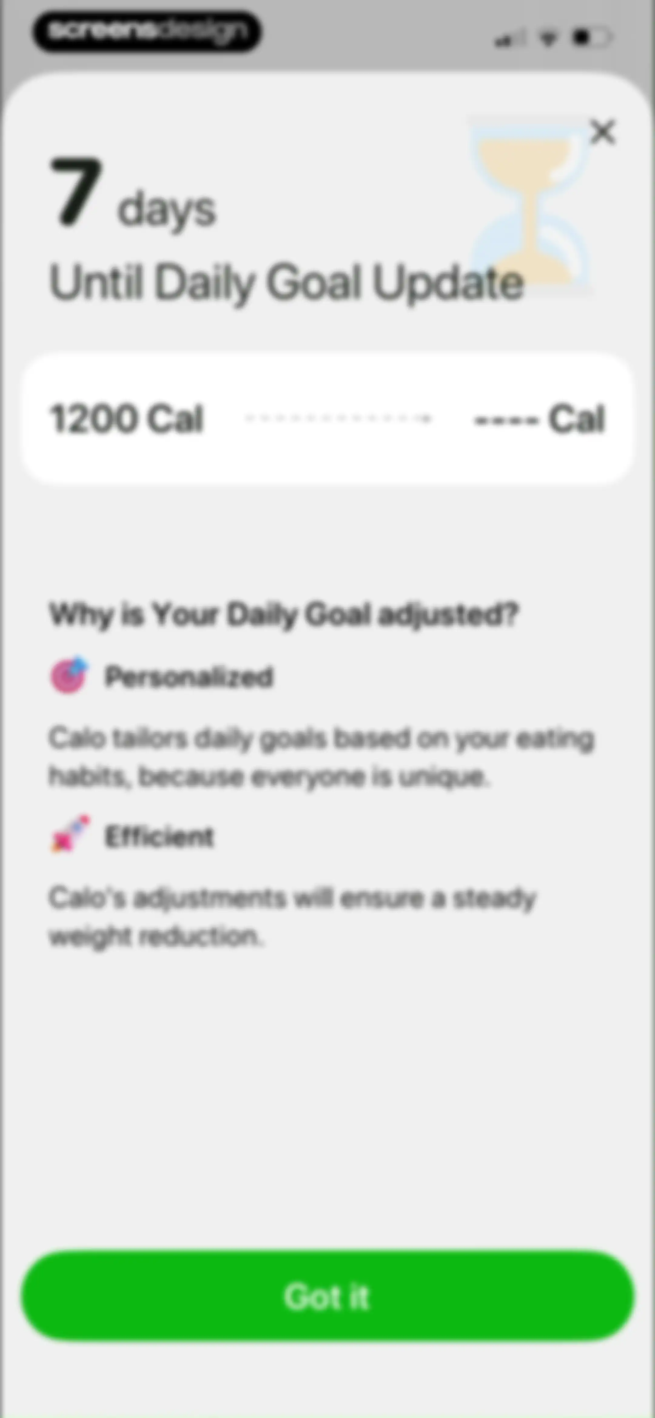 Calo: AI Food Calorie Counter screen 110