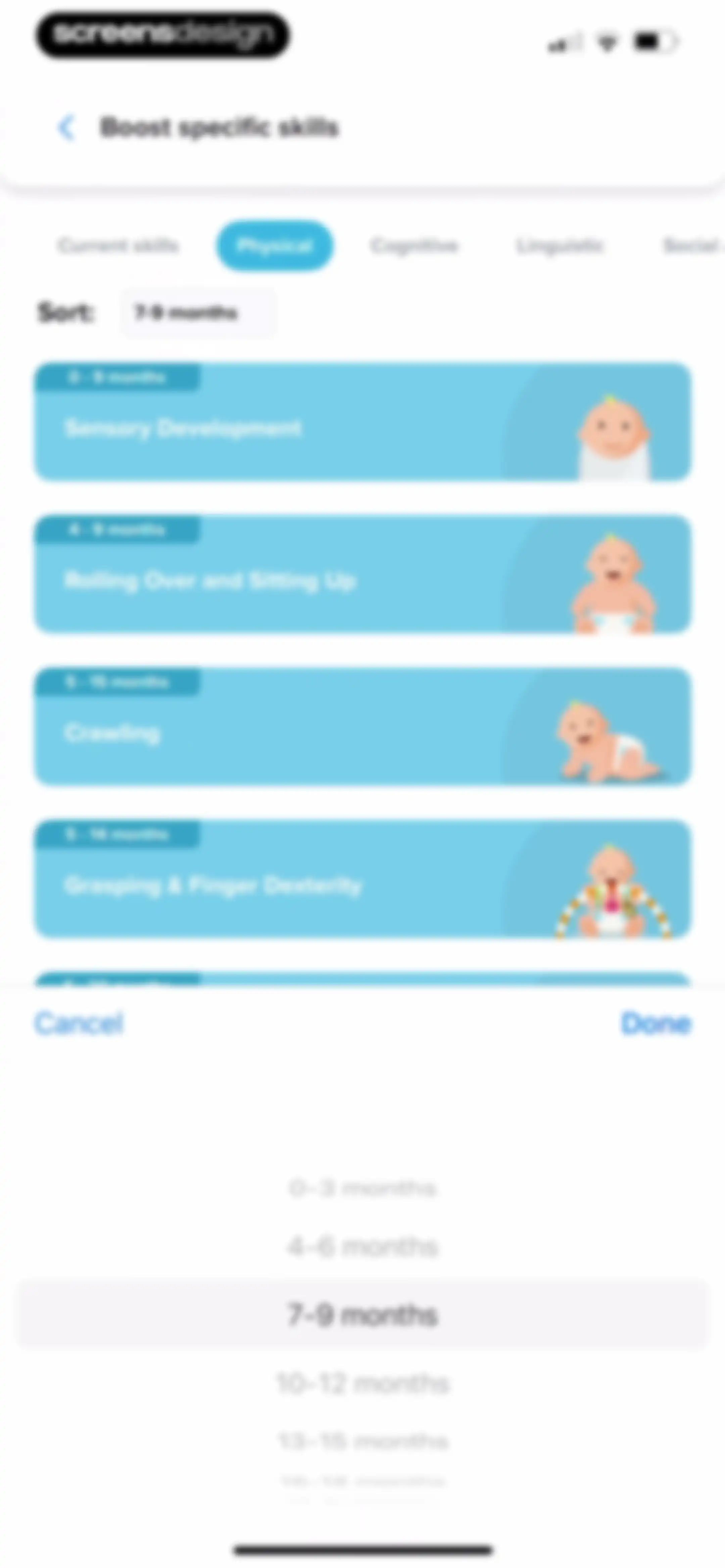 Kinedu: Baby Development screen 116