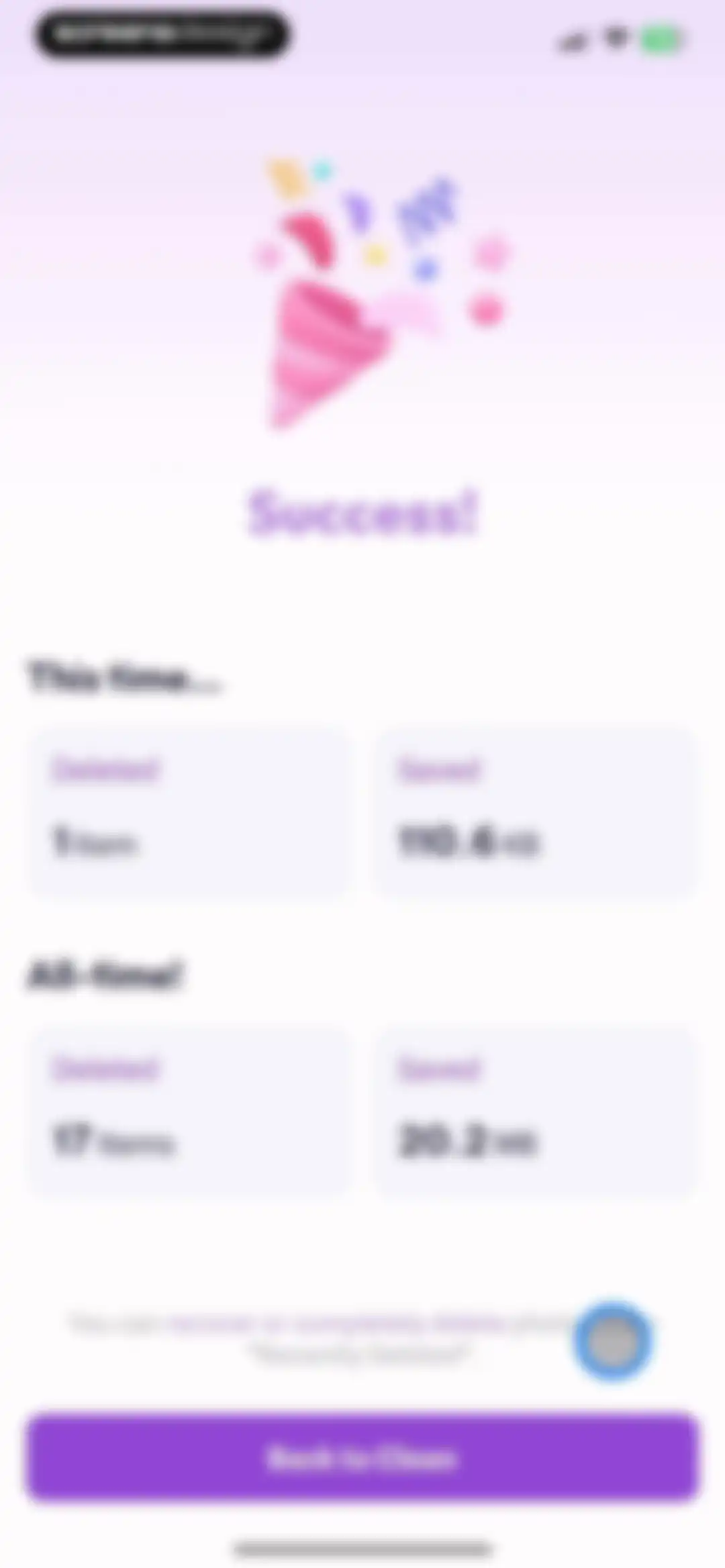 Swipe Cleaner - Clean Storage screen 18