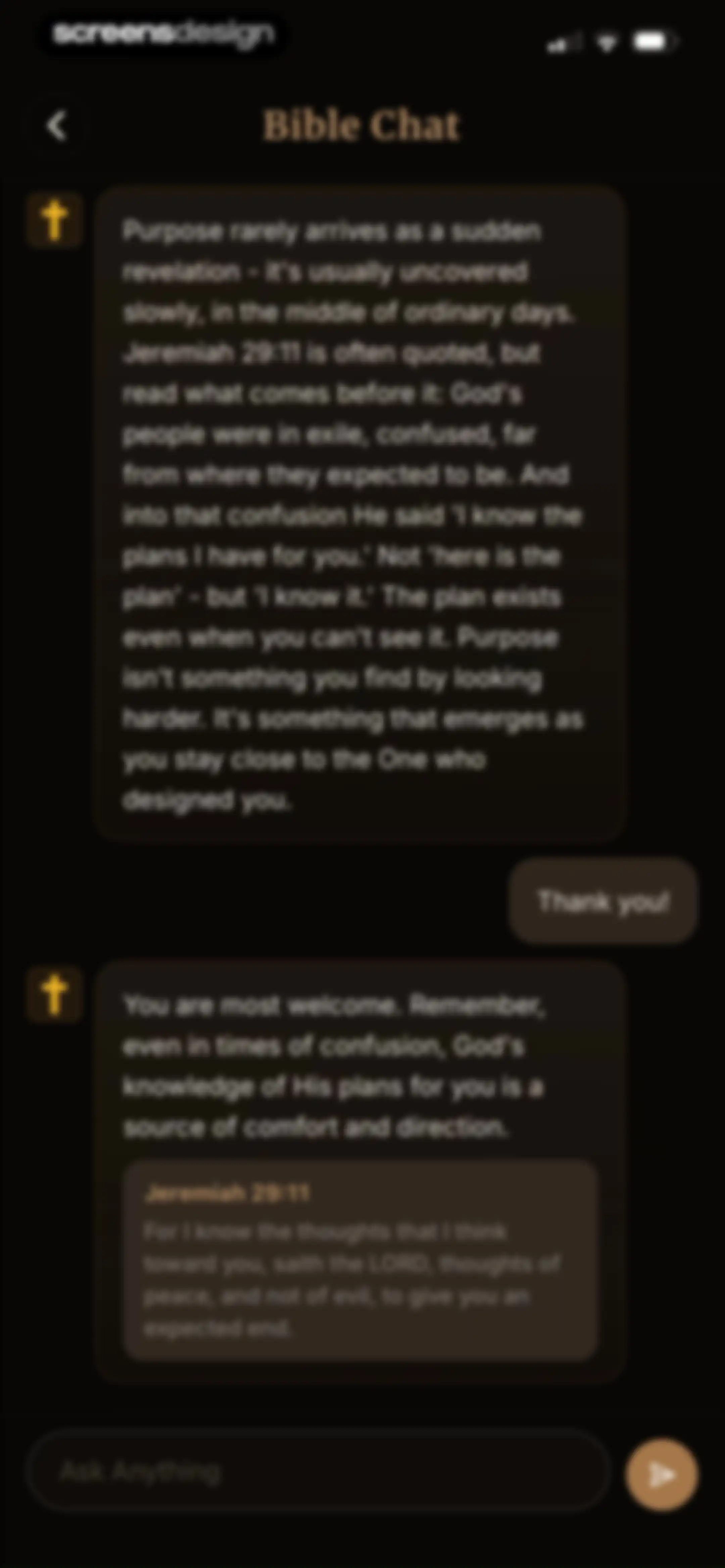 Holy Bible Widget: Daily Verse screen 44