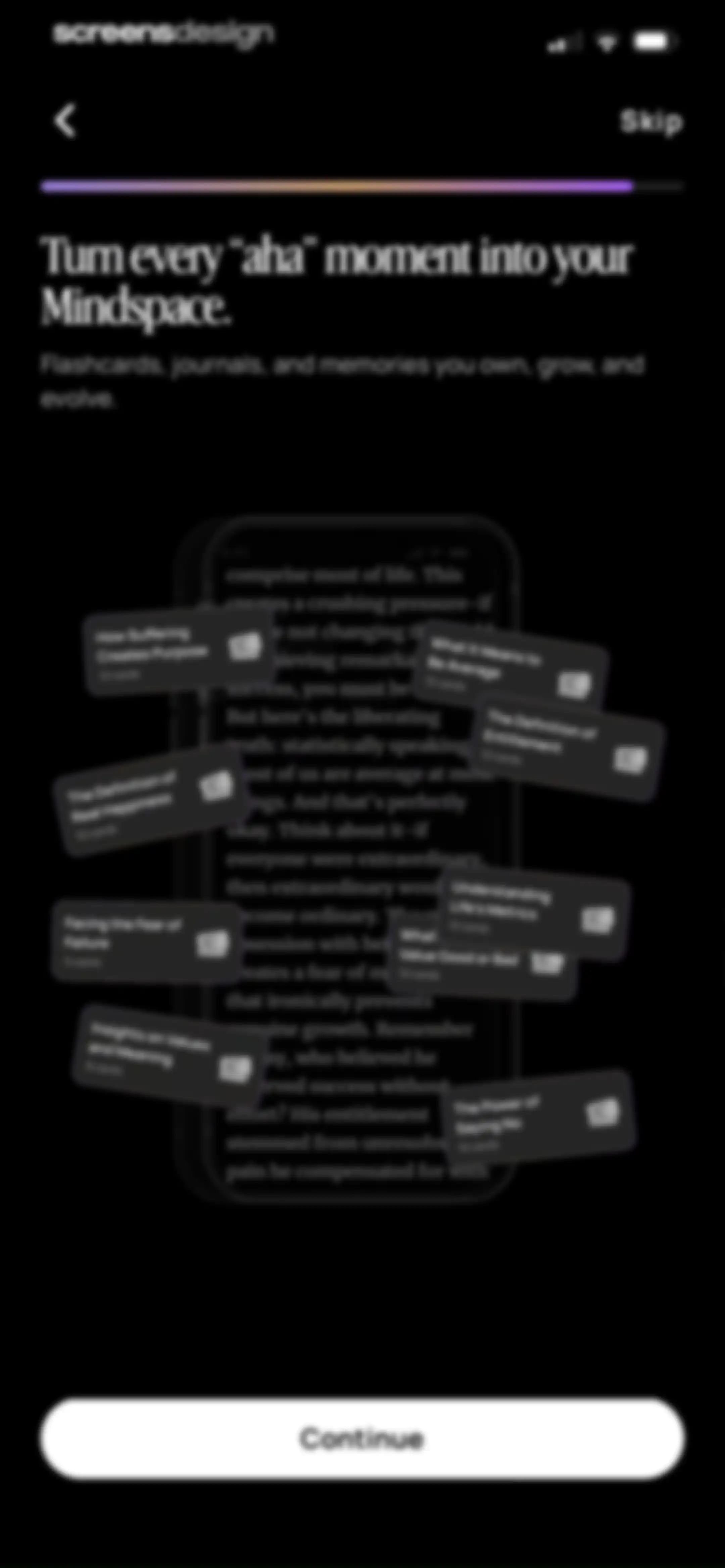 BeFreed: Personalized Learning screen 20