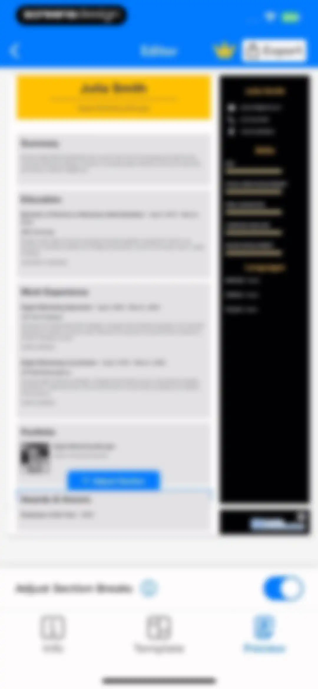 AI Resume Creator: CV Builder screen 34