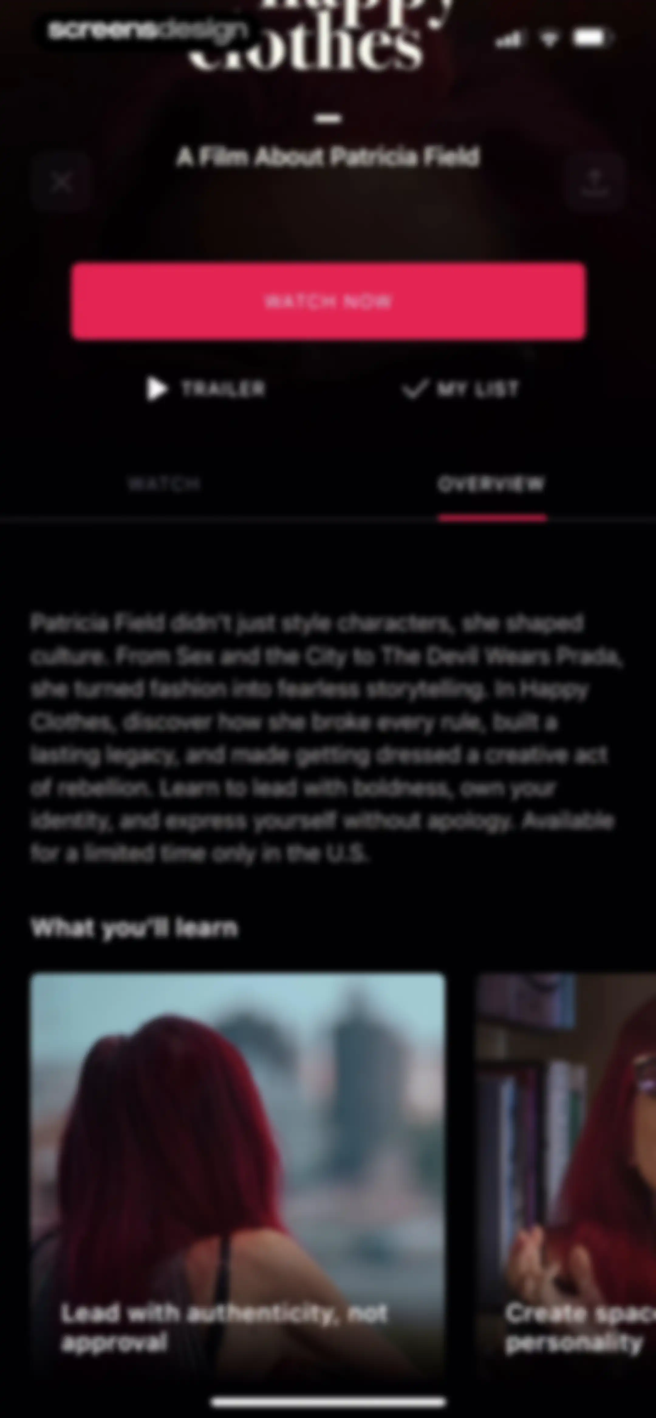 MasterClass: Online Classes screen 18