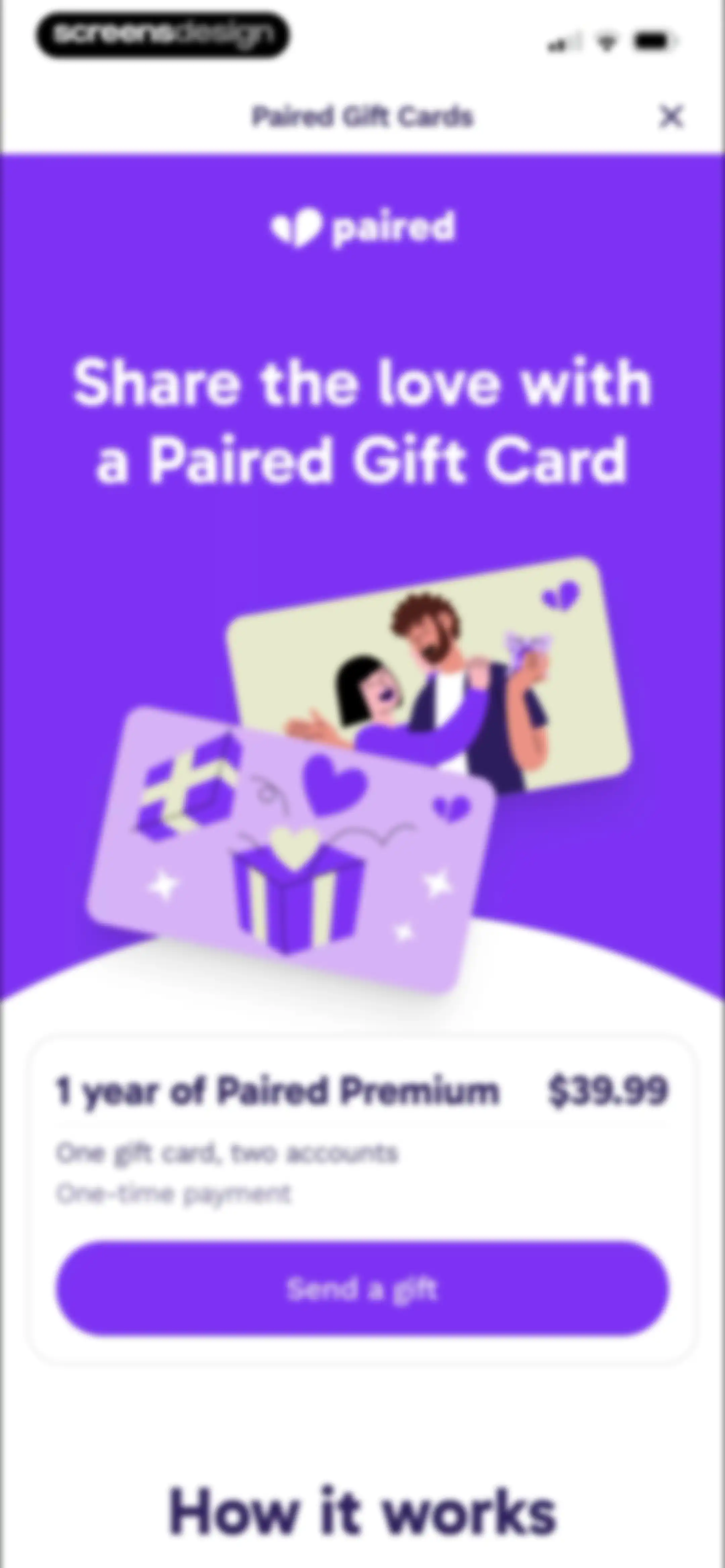 Paired: Couples & Relationship screen 165