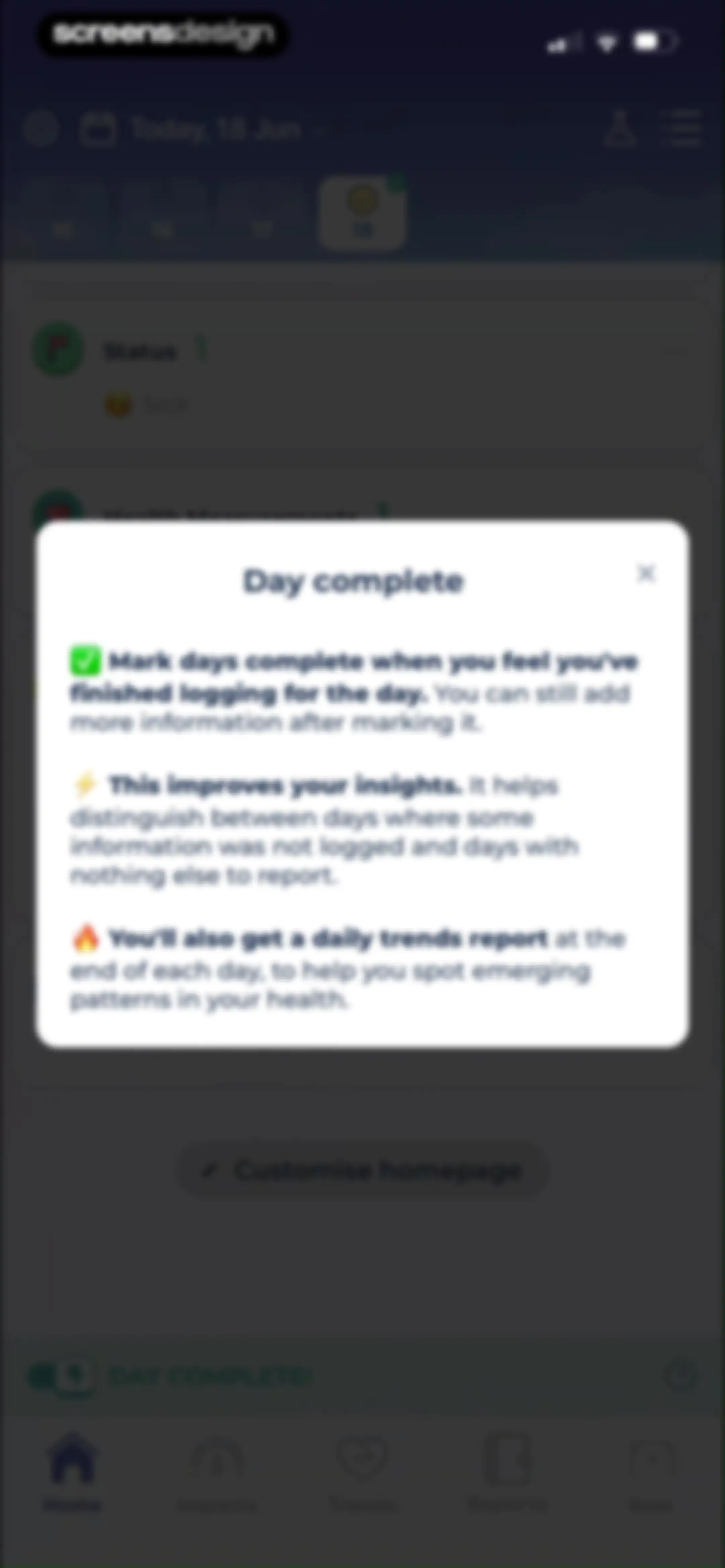 Bearable - Symptom Tracker screen 85